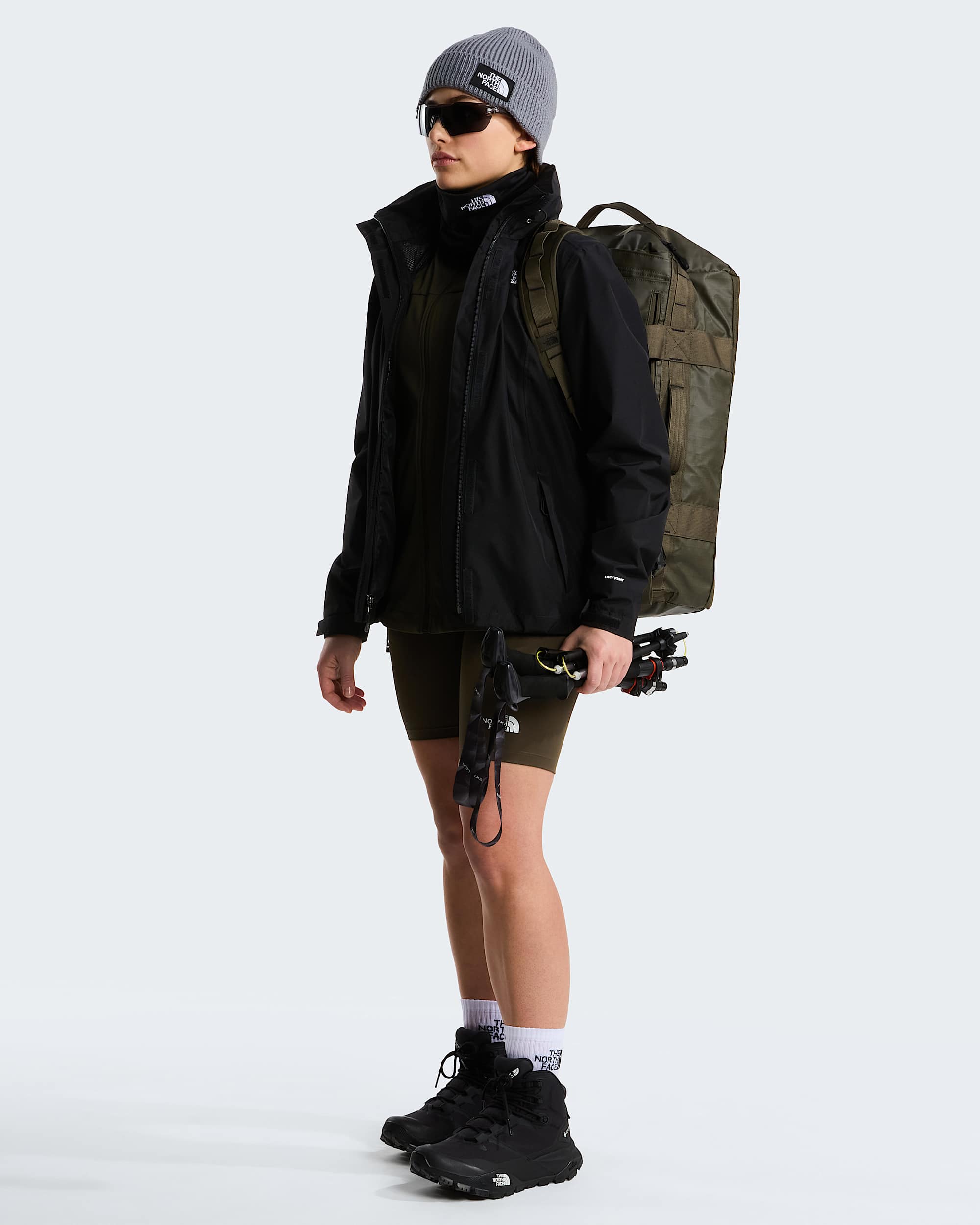 Base Camp Voyager 42LiterDuffelTasche TNF New Taupe GreenTNF BlackNPF ALT8