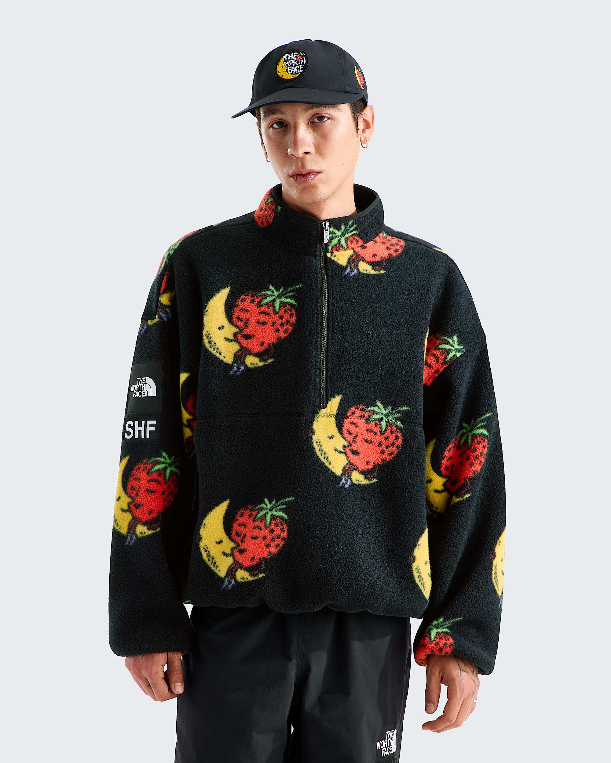 TNF X Sky High Farm Fleece mit 12Reiverschluss TNF ALT3