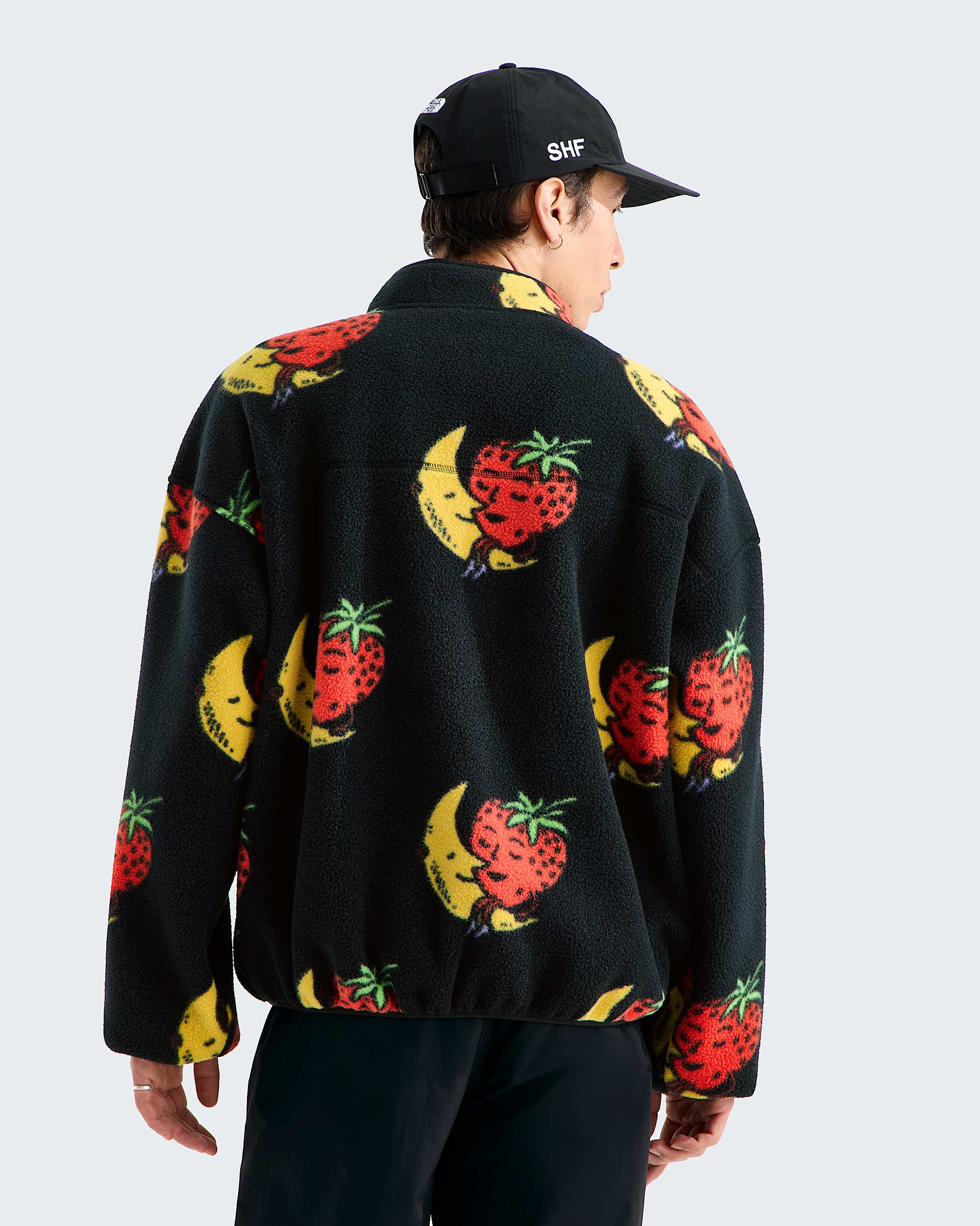 TNF X Sky High Farm Fleece mit 12Reiverschluss TNF ALT4