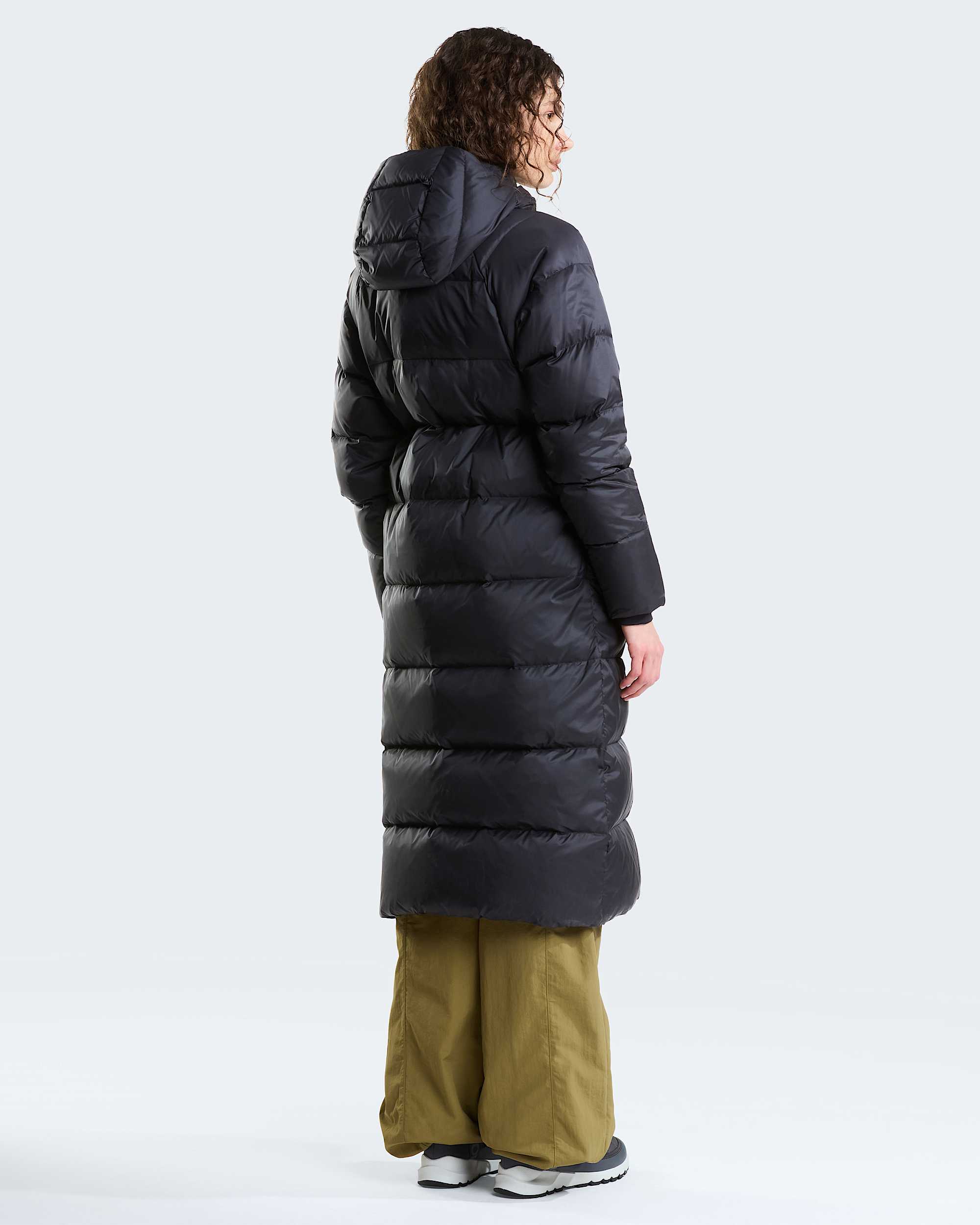 Womens Hydrenalite City Long Down Hooded Parka TNF ALT3
