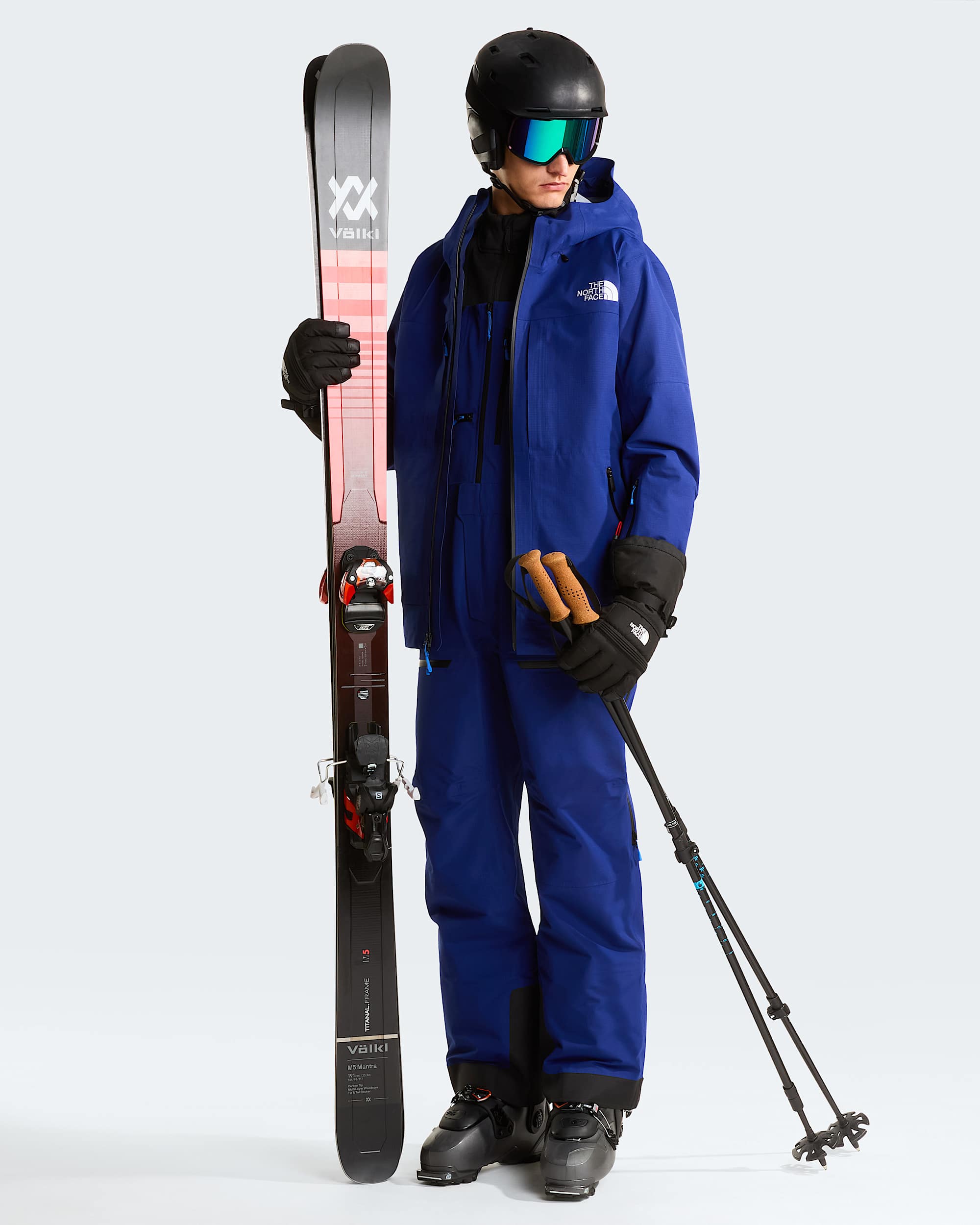 Mens Ceptor Bib Trousers TNF alt4