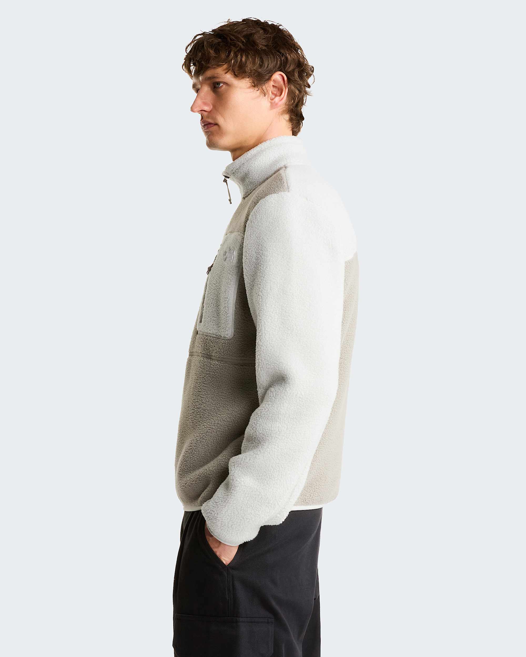 Mens Yumiori 14 Zip Fleece Jacket TNF alt2