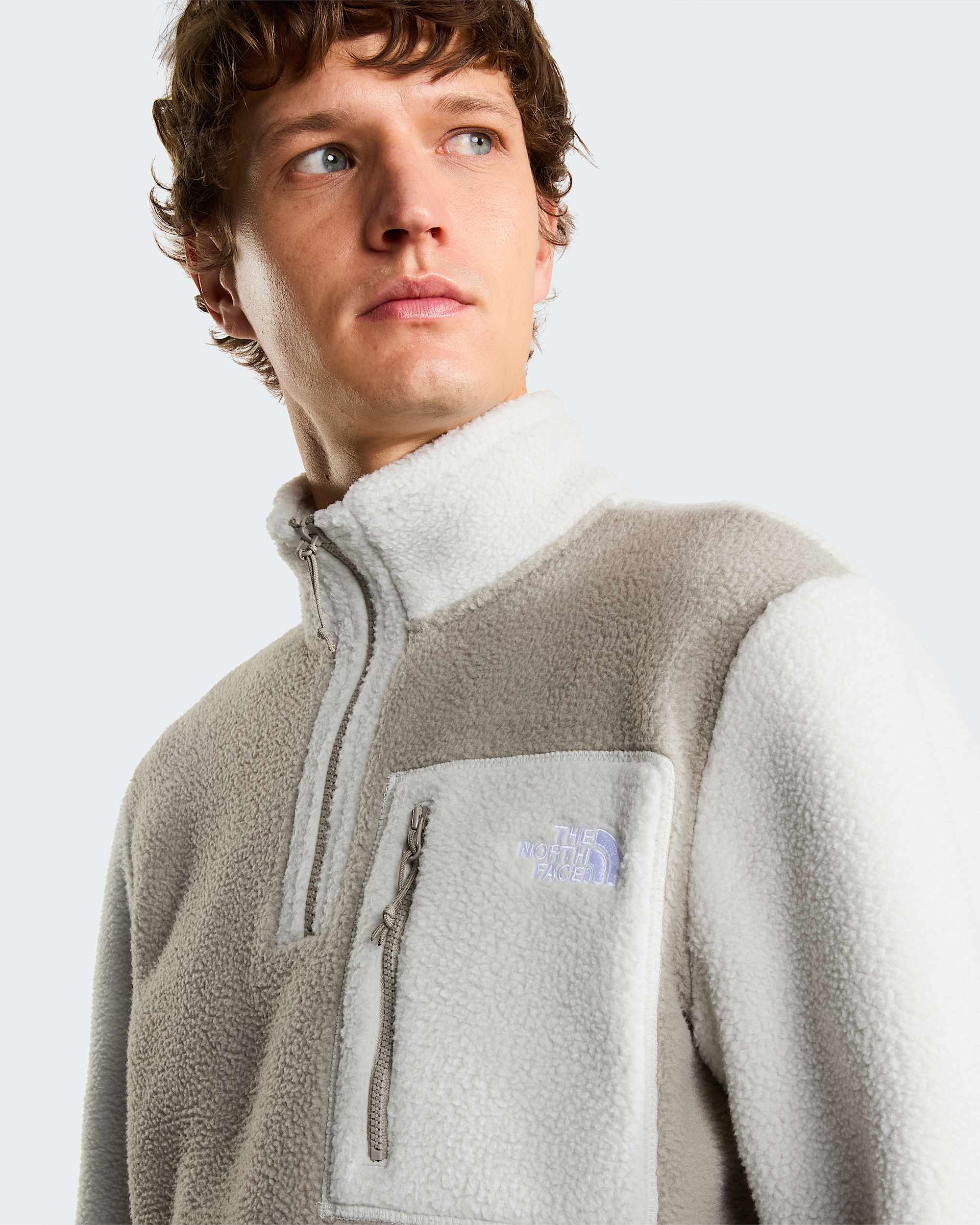 Mens Yumiori 14 Zip Fleece Jacket TNF alt4