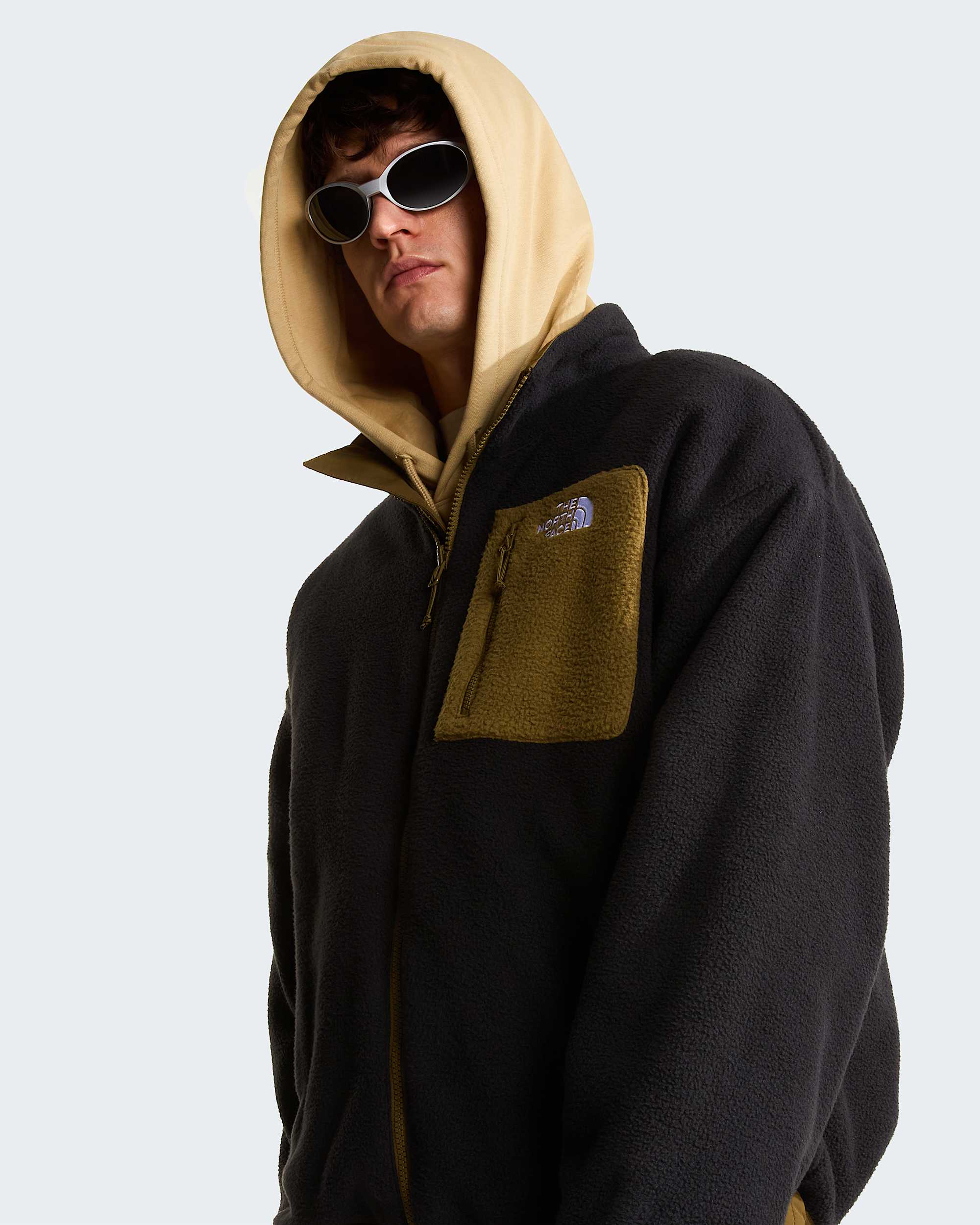 Giacca in pile reversibile Yumiori da uomo TNF ALT9