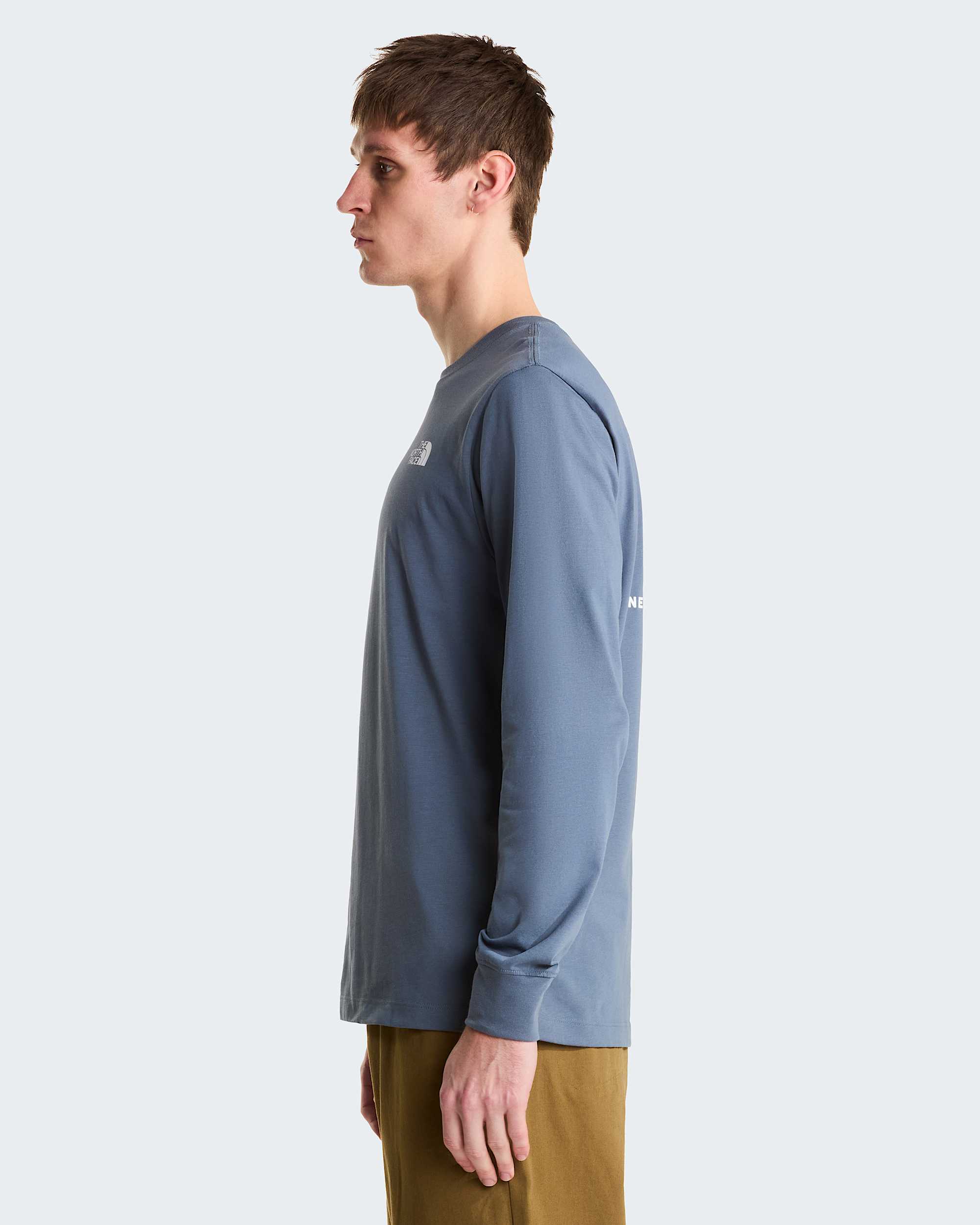 Camiseta regular de manga larga Evolution Box NSE para hombre TNF ALT3