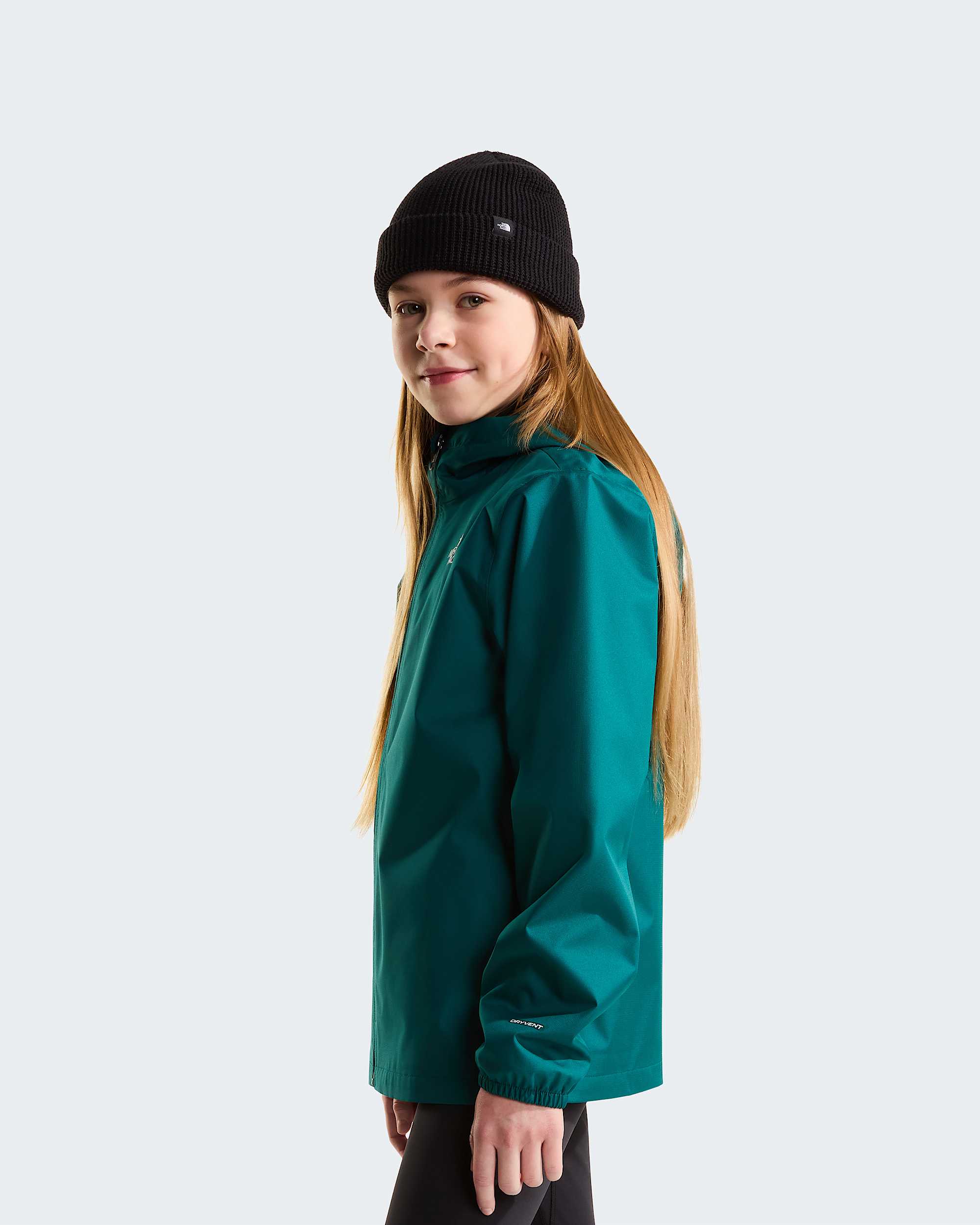 Zipline Regenjacke fr Jugendliche TNF Pacific Teal ALT14
