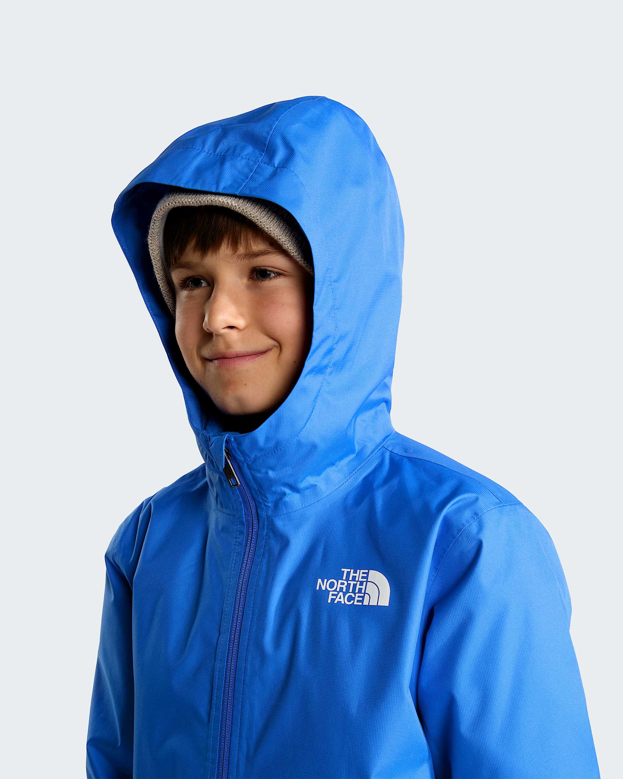 Chaqueta impermeable Zipline para jvenes TNF Active Blue ALT5