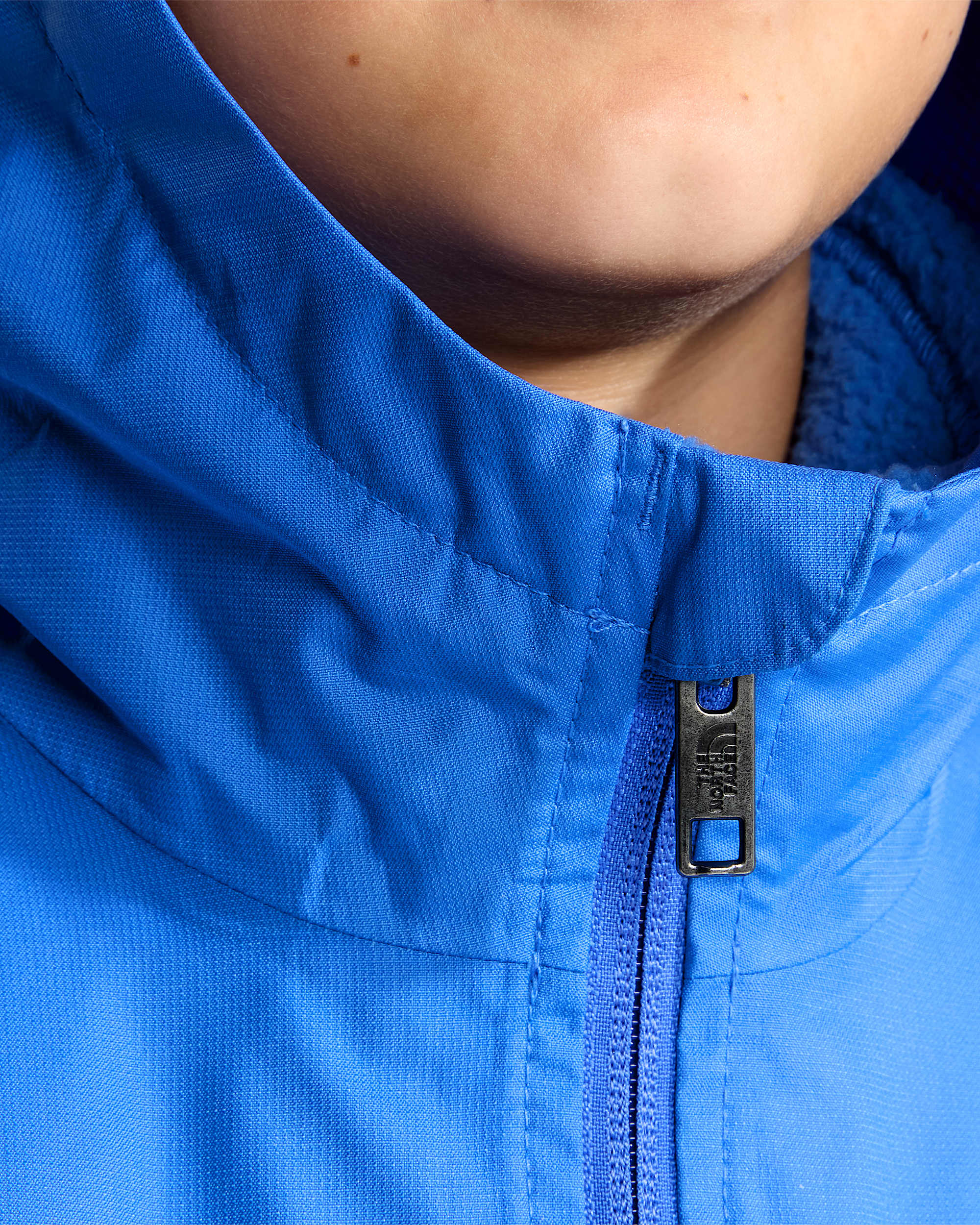 Chaqueta impermeable Zipline para jvenes TNF Active Blue ALT6