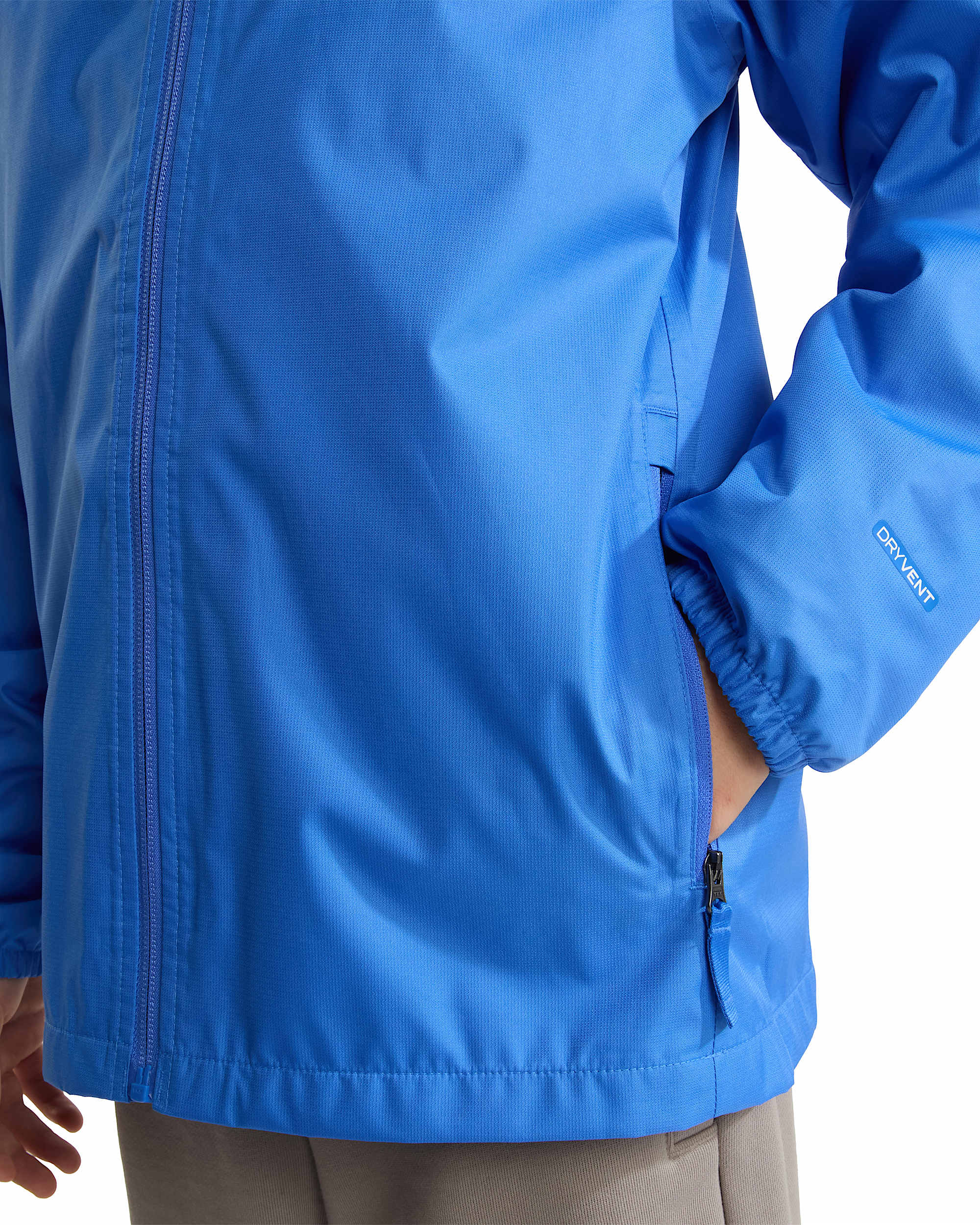Chaqueta impermeable Zipline para jvenes TNF Active Blue ALT7