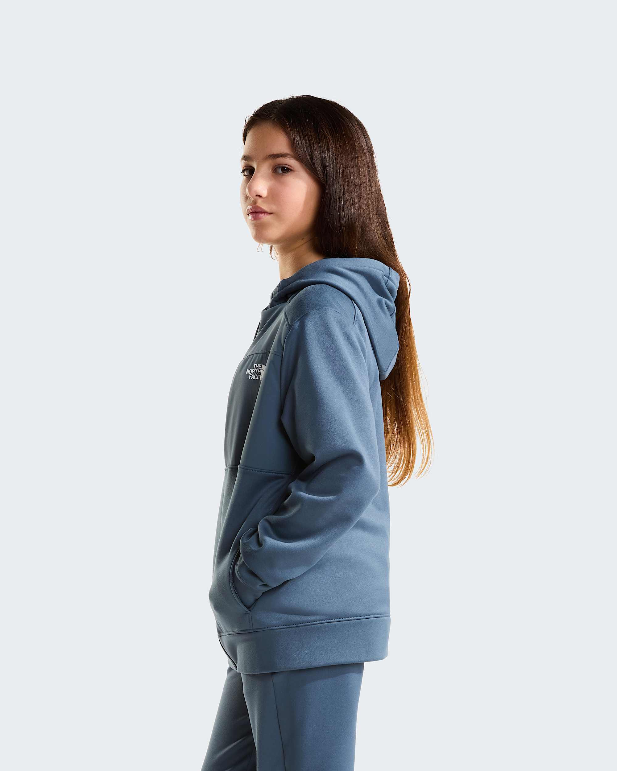 Giacca in pile con cappuccio TNF Performance da ragazzi TNF ALT14