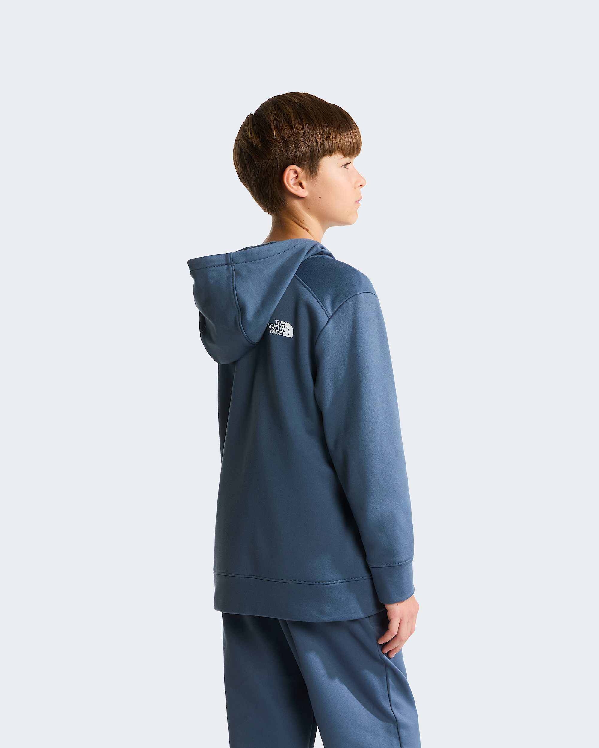 Giacca in pile con cappuccio TNF Performance da ragazzi TNF ALT3