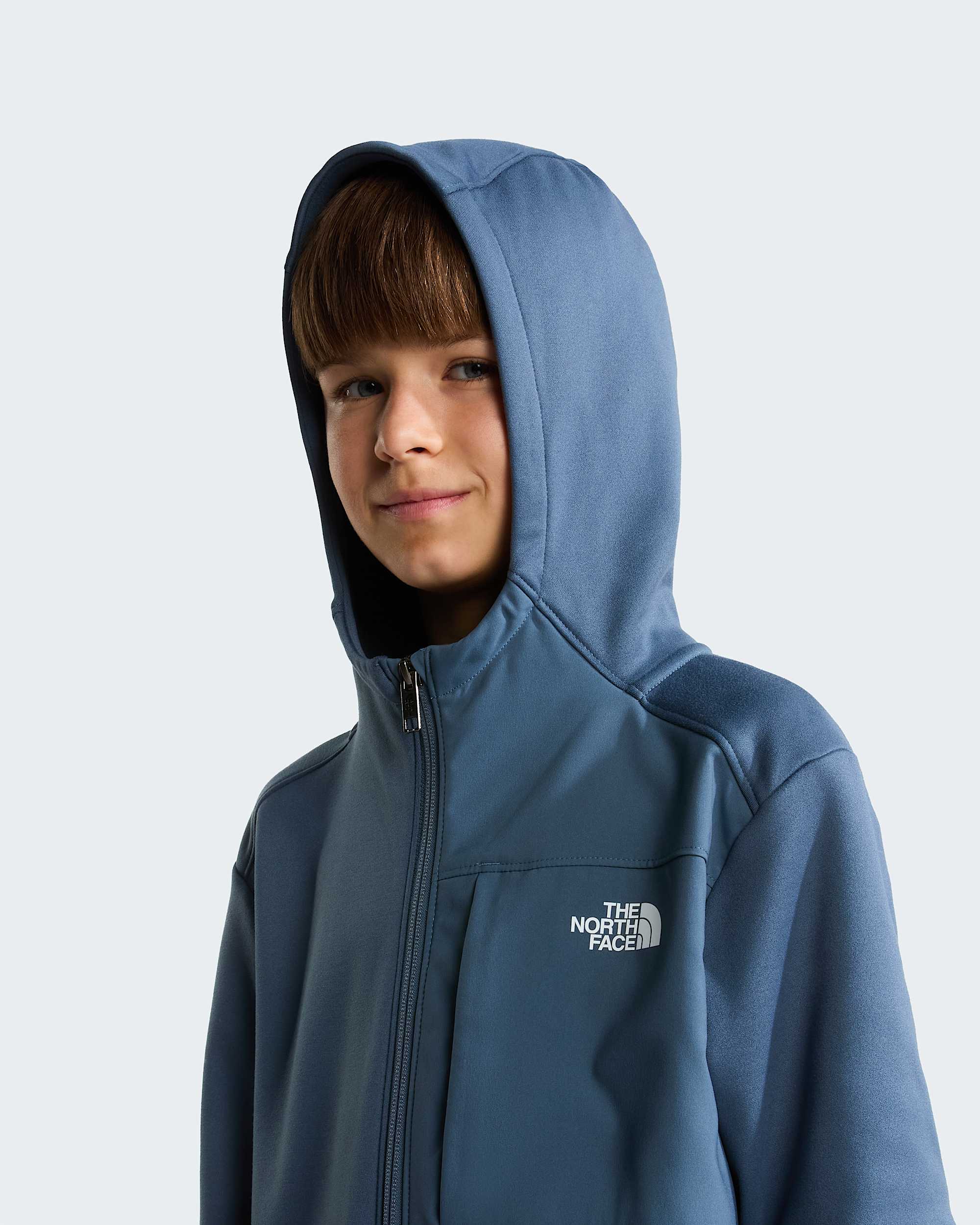 Giacca in pile con cappuccio TNF Performance da ragazzi TNF ALT5