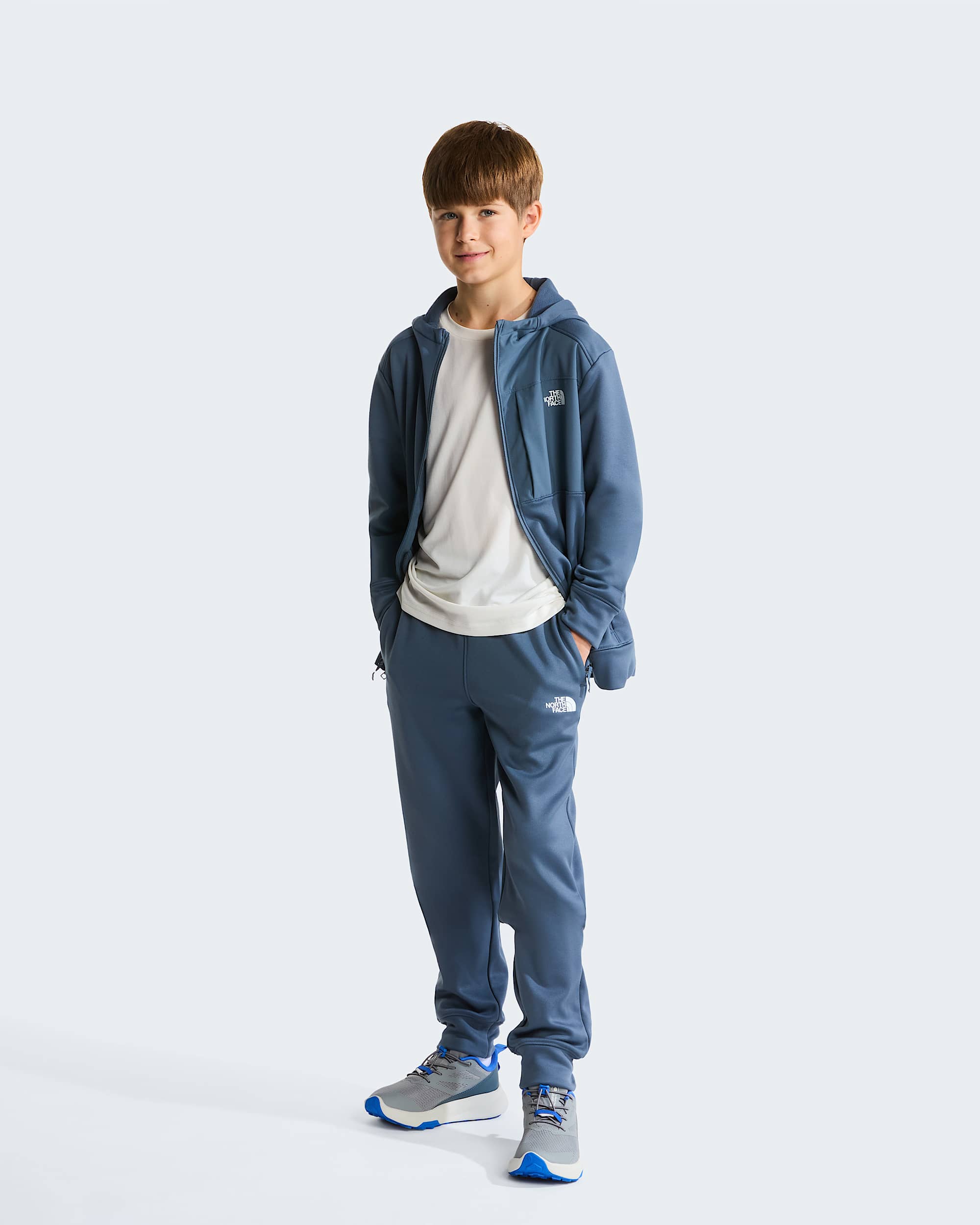 TNF Performance fleecejoggingbroek voor tieners TNF ALT1