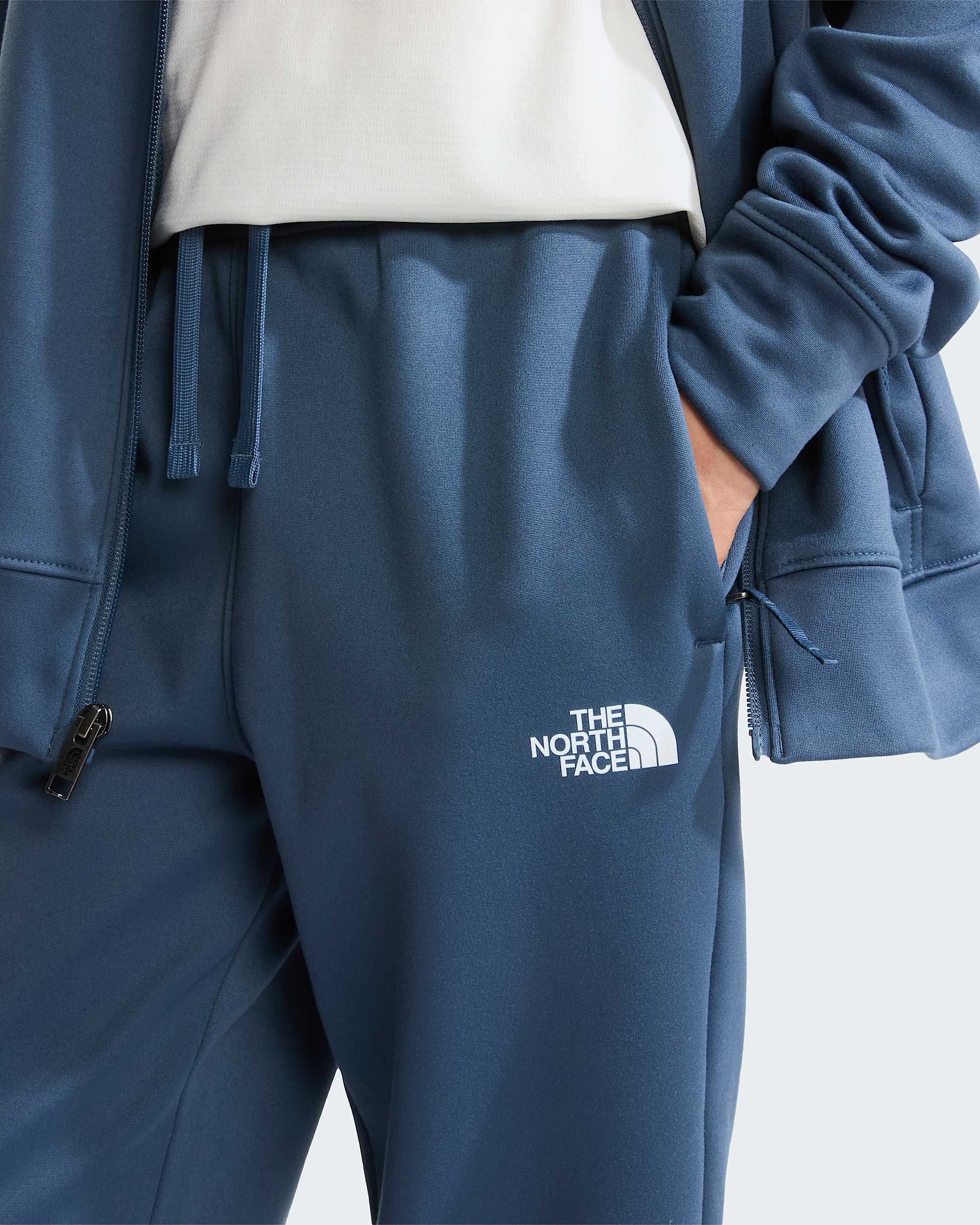 TNF Performance fleecejoggingbroek voor tieners TNF ALT4