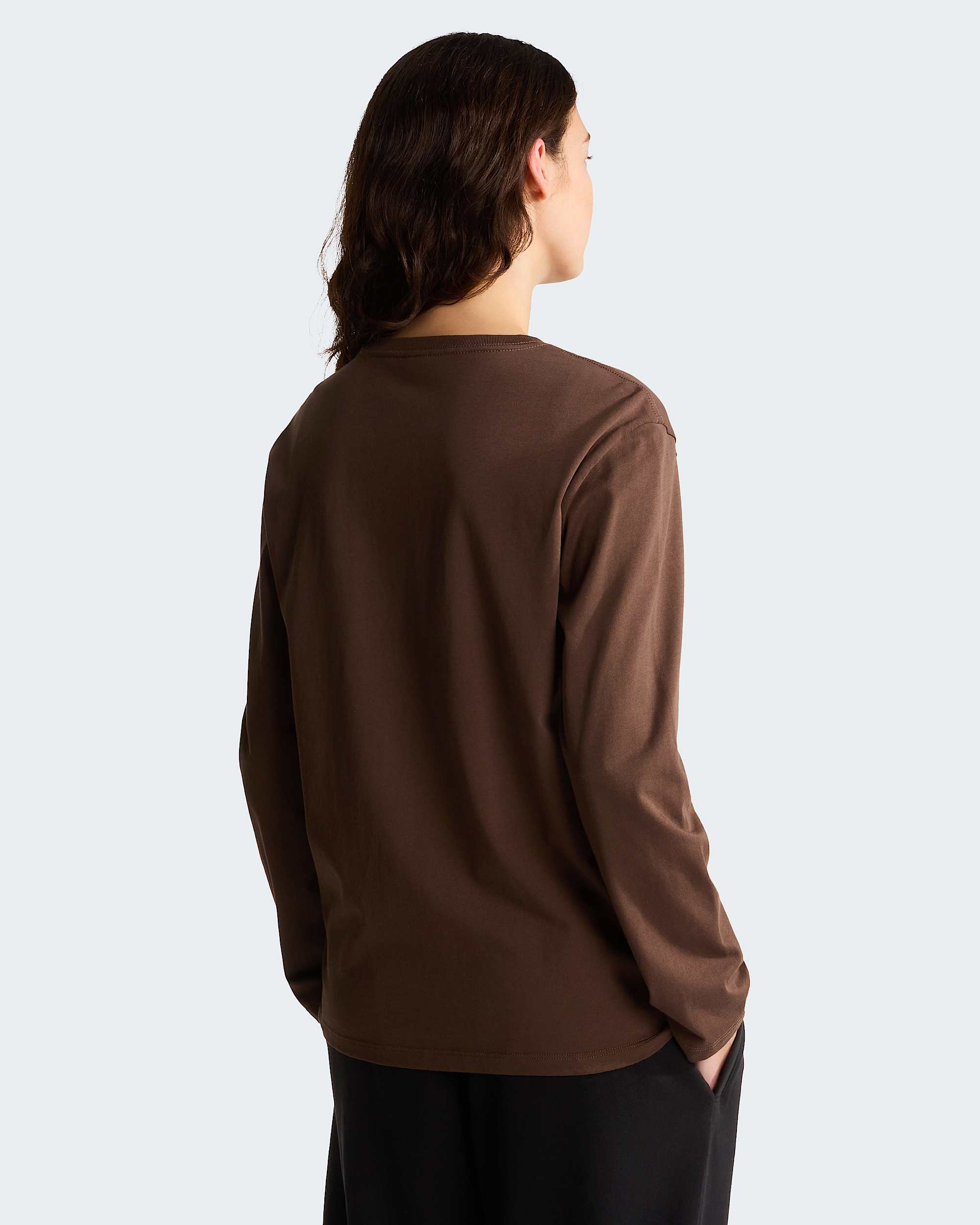 TNF Essential Simple Dome Relaxed Tshirt met lange mouwen TNF ALT3
