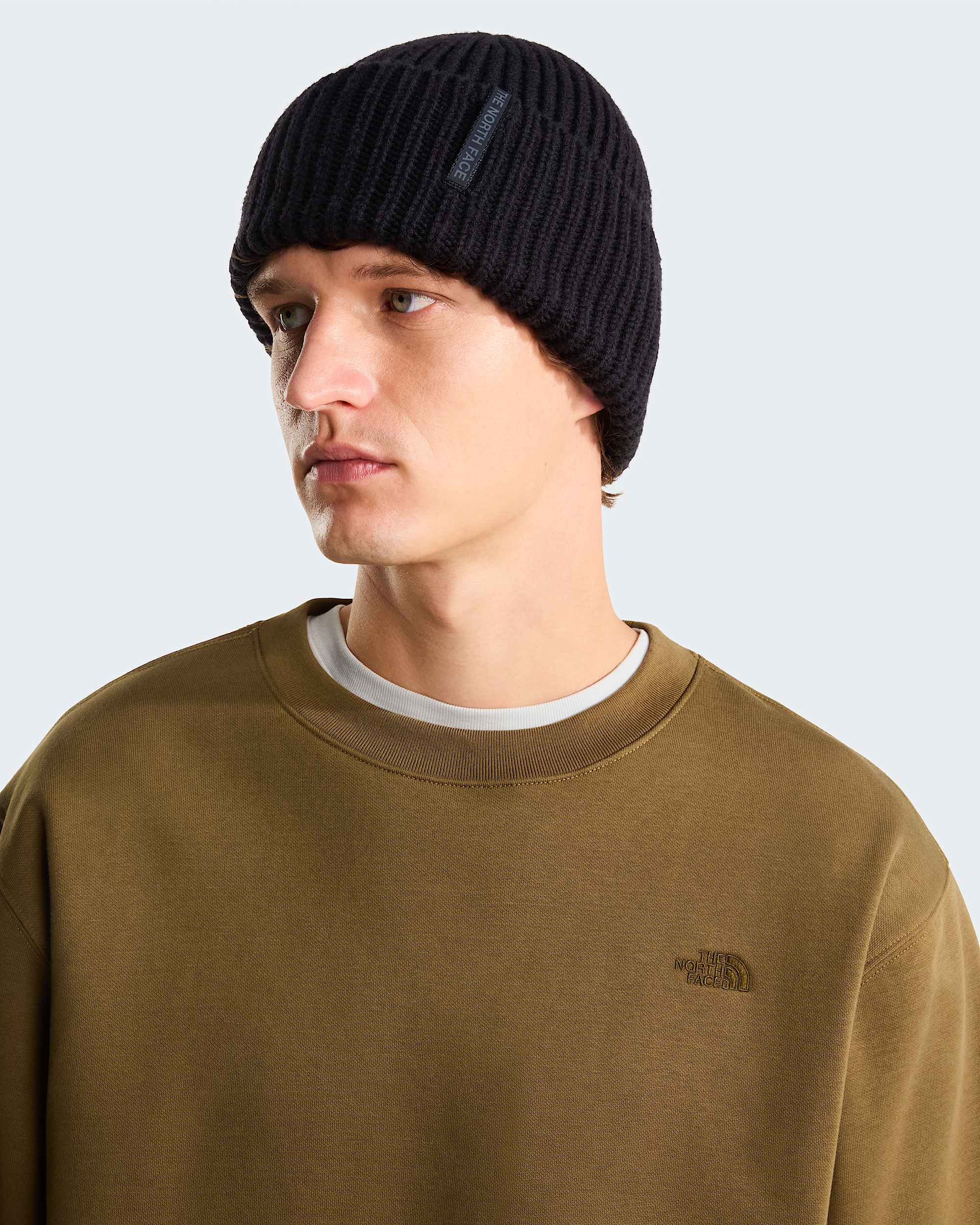 Mens TNF Essential Simple Dome Relaxed Sweatshirt TNF ALT4