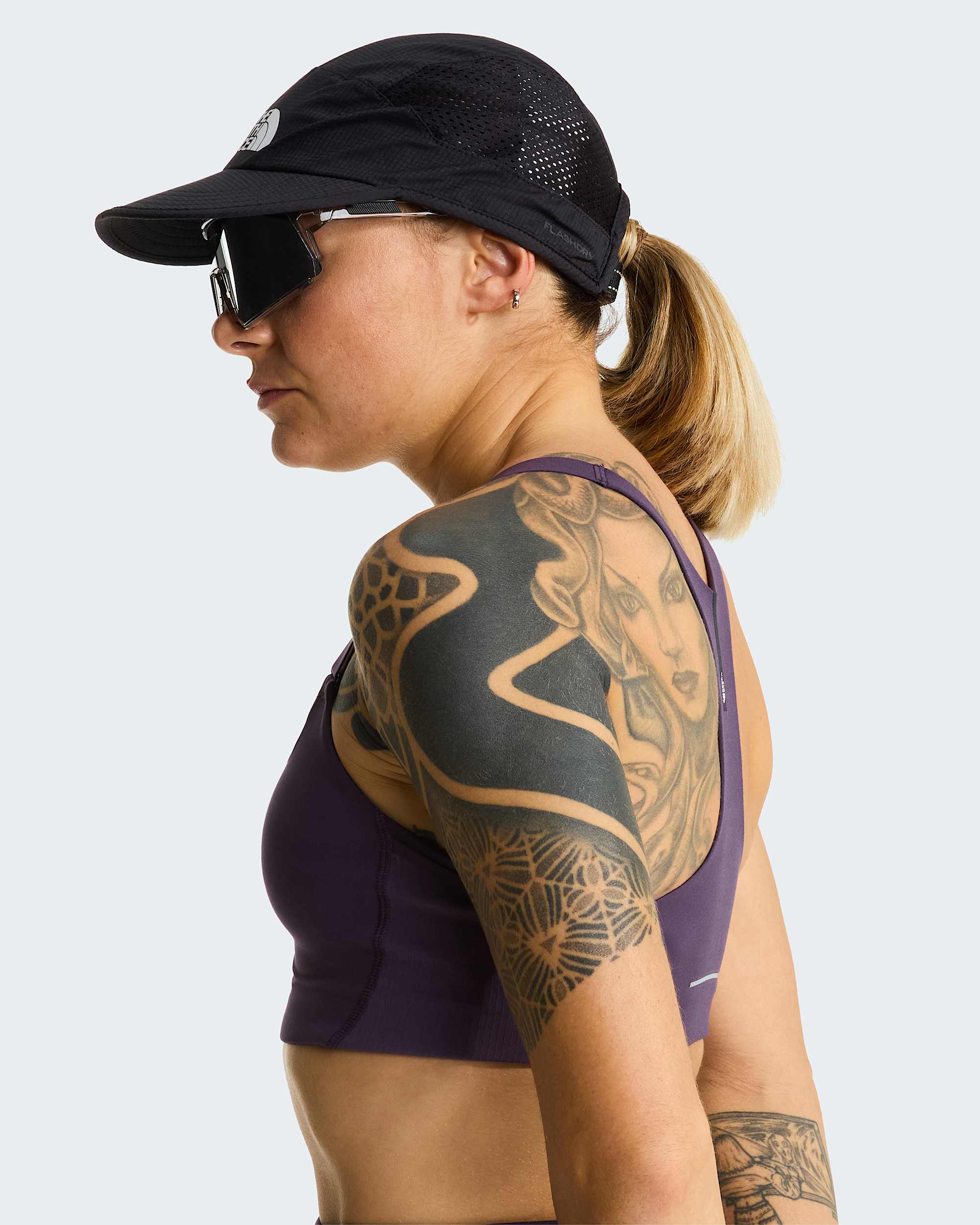Reggiseno sportivo Refina da donna TNF Endless Dusk ALT3