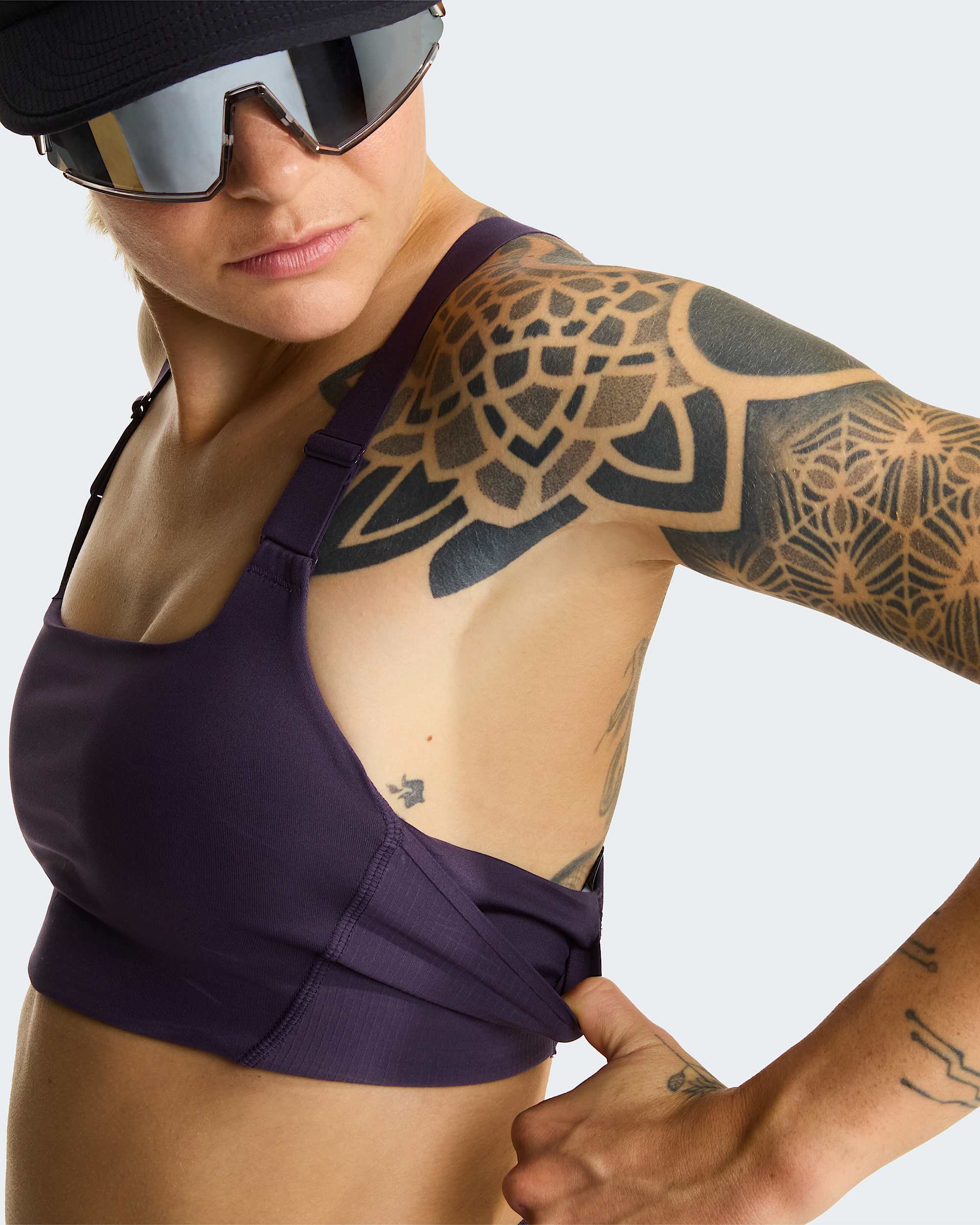 Reggiseno sportivo Refina da donna TNF Endless Dusk ALT5