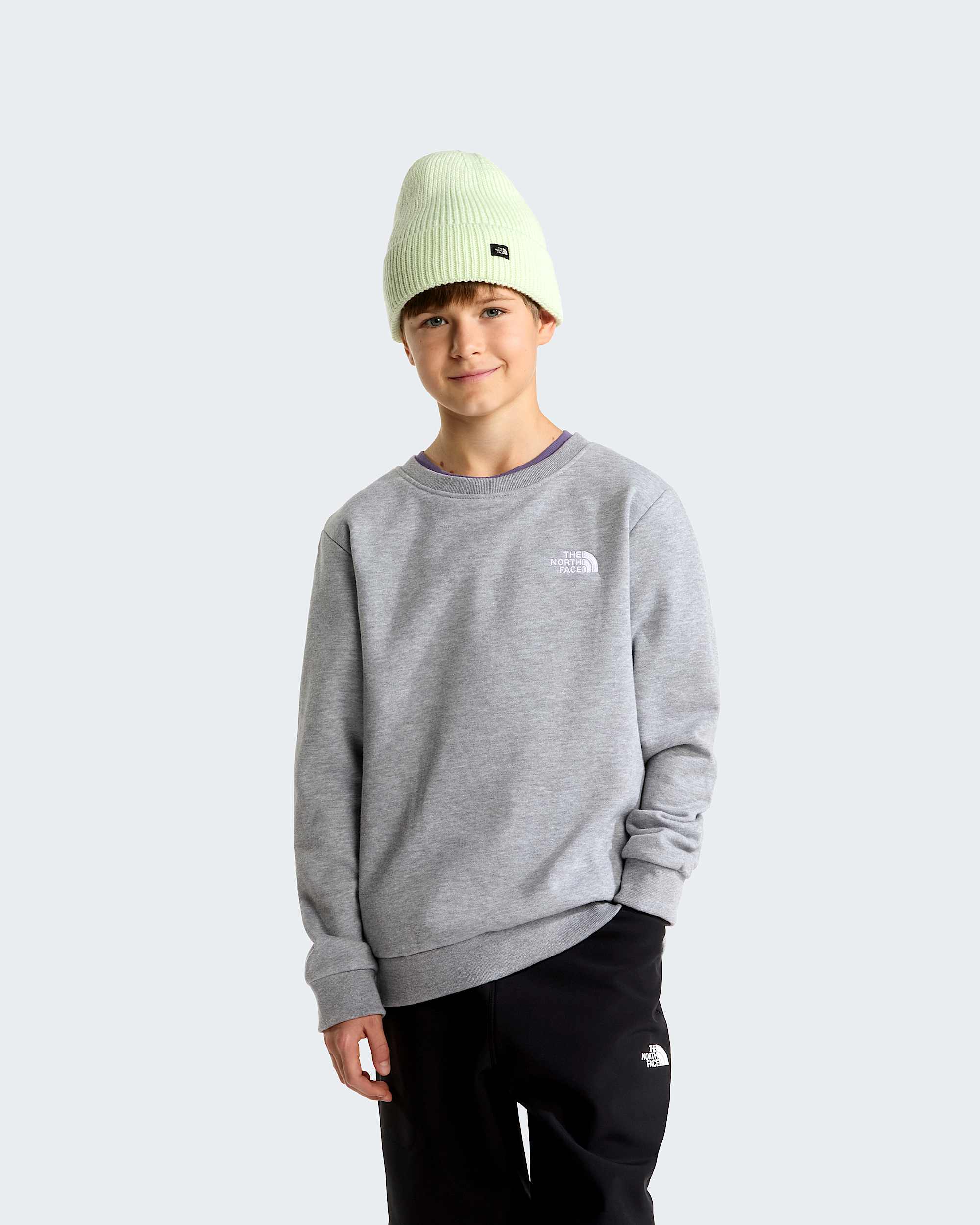 Teens Evolution Schlichtes DomeSweatshirt TNF HERO