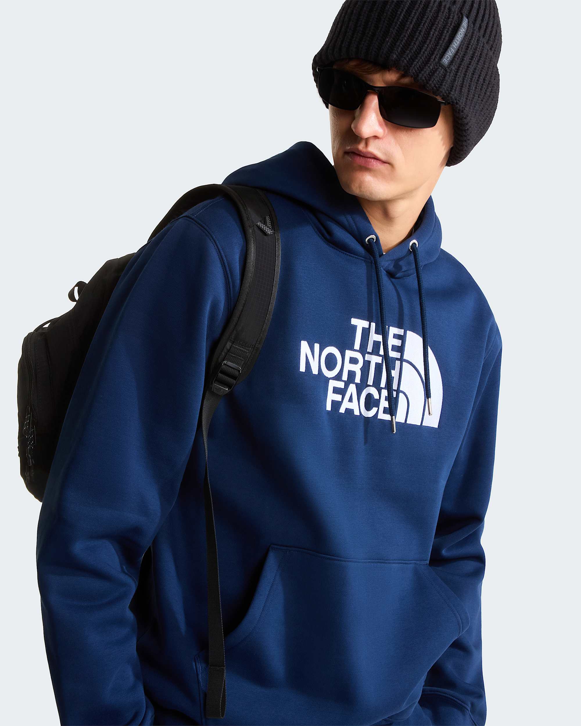 Felpa con cappuccio TNF Essential Drew Peak Regular da uomo TNF ALT6