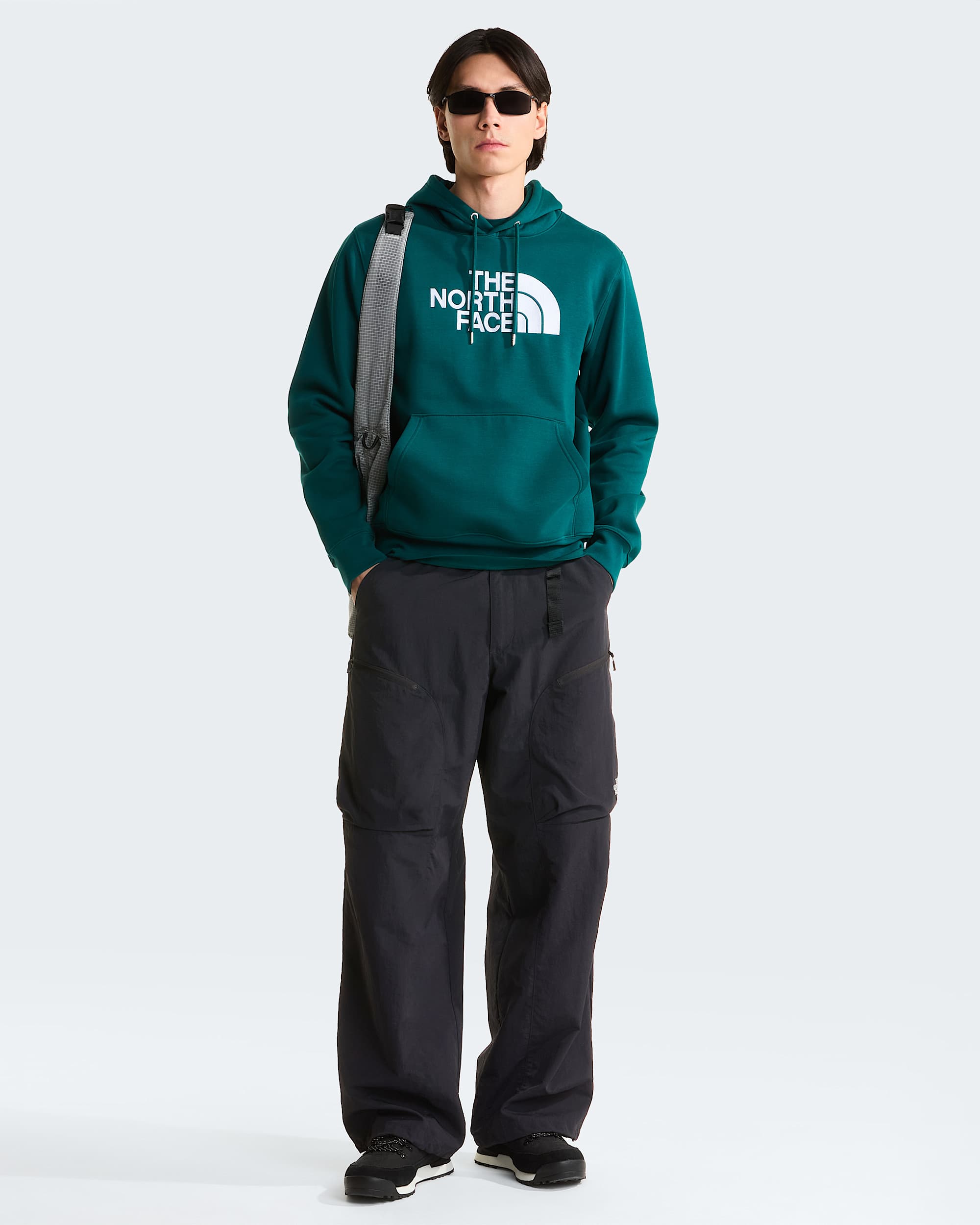 Felpa con cappuccio TNF Essential Drew Peak Regular da uomo TNF ALT1