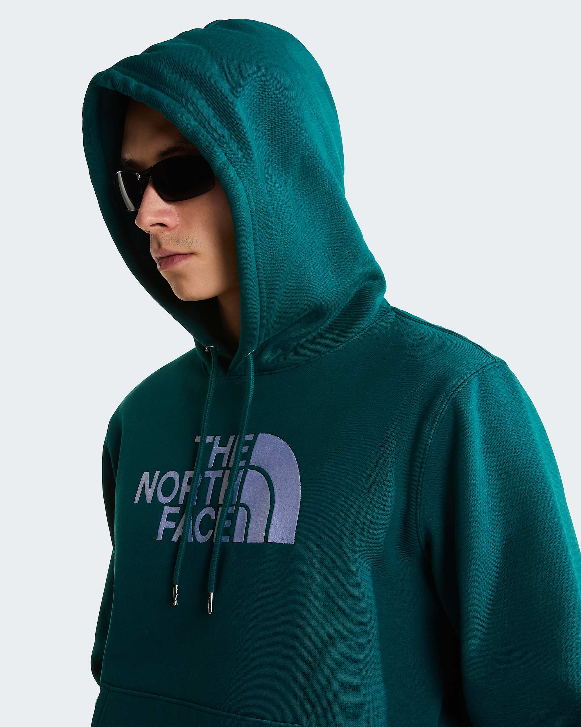 Felpa con cappuccio TNF Essential Drew Peak Regular da uomo TNF ALT4