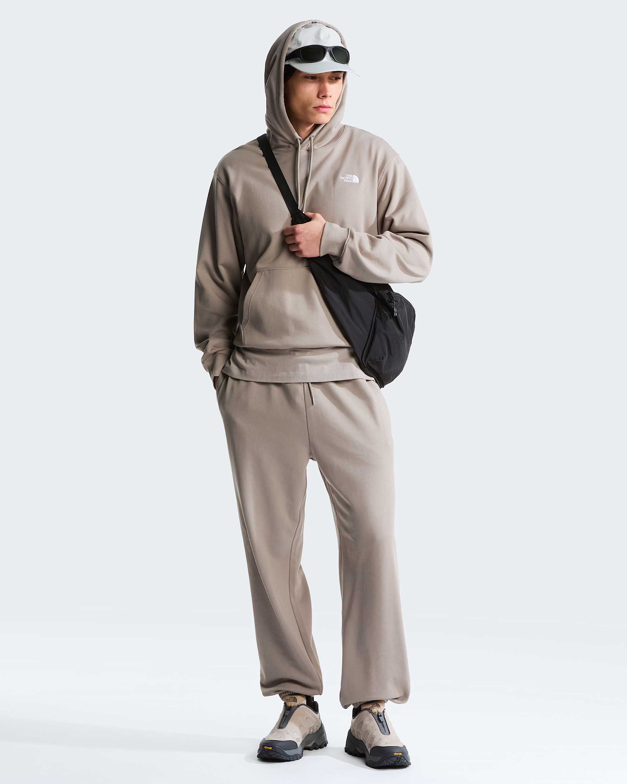 Mens TNF Essential Terry Simple Dome Relaxed Joggers TNF ALT1