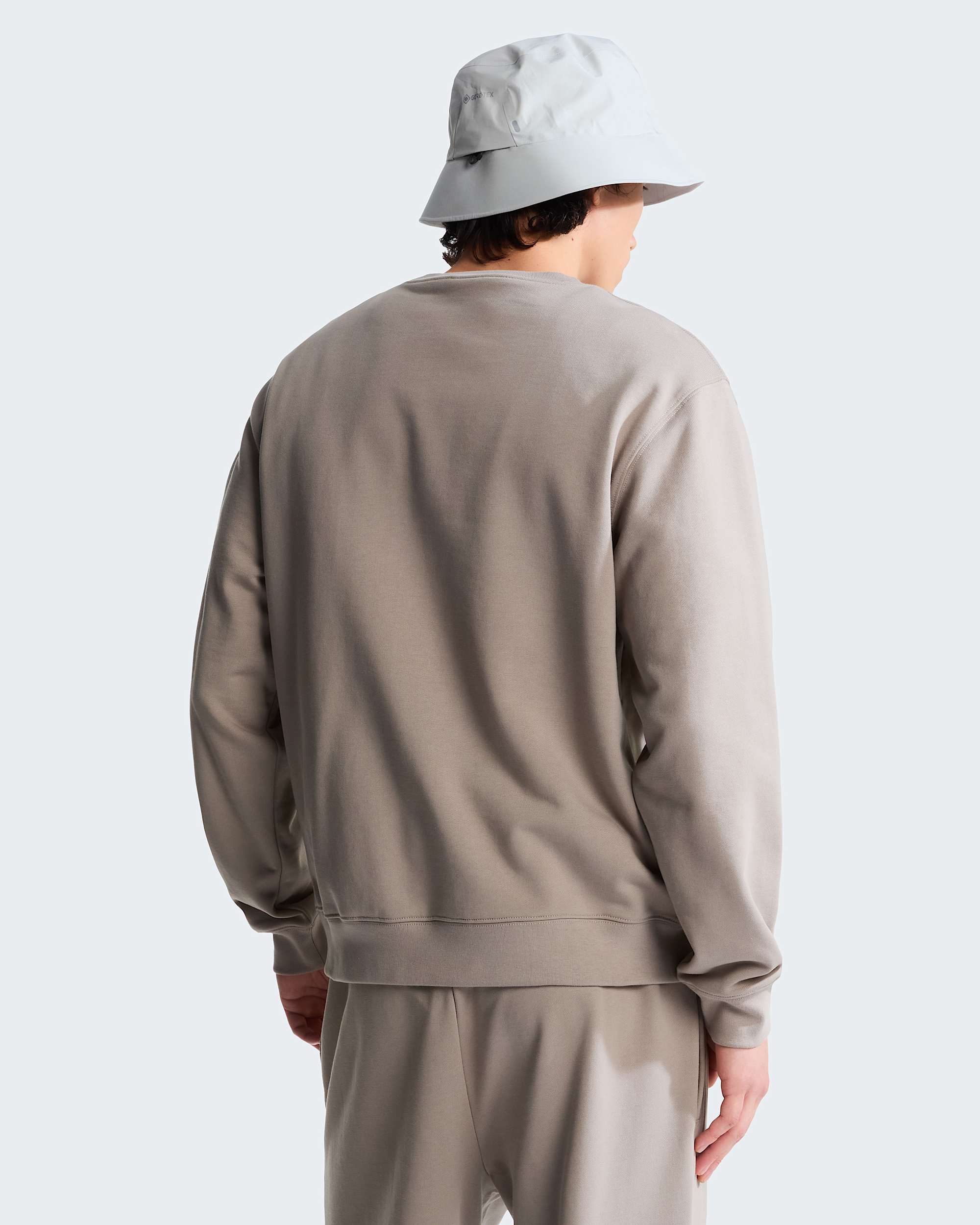 Sudadera holgada en tejido de rizo TNF Essential Simple Dome para hombre TNF ALT3