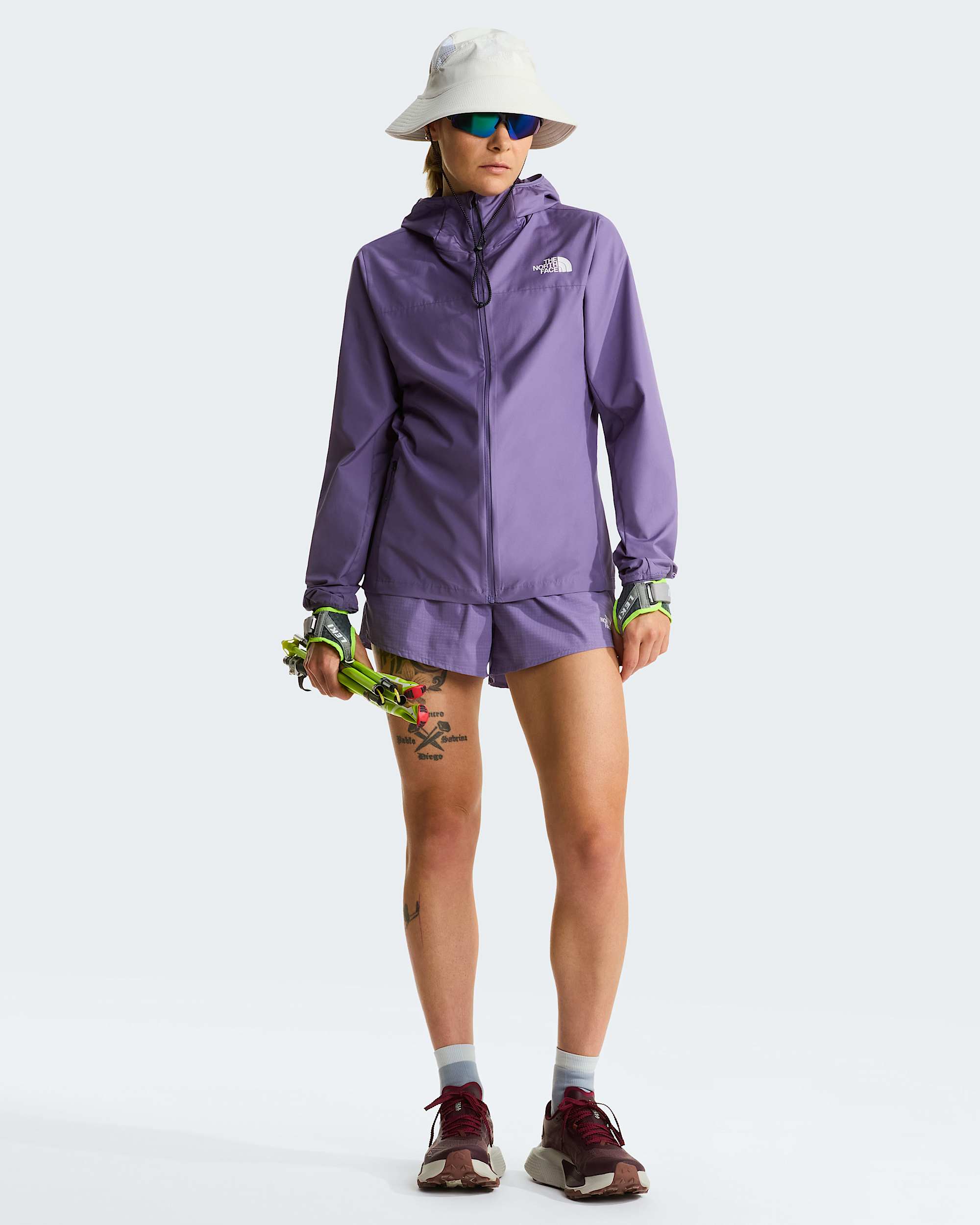 Womens Fontanales Wind Jacket TNF alt1