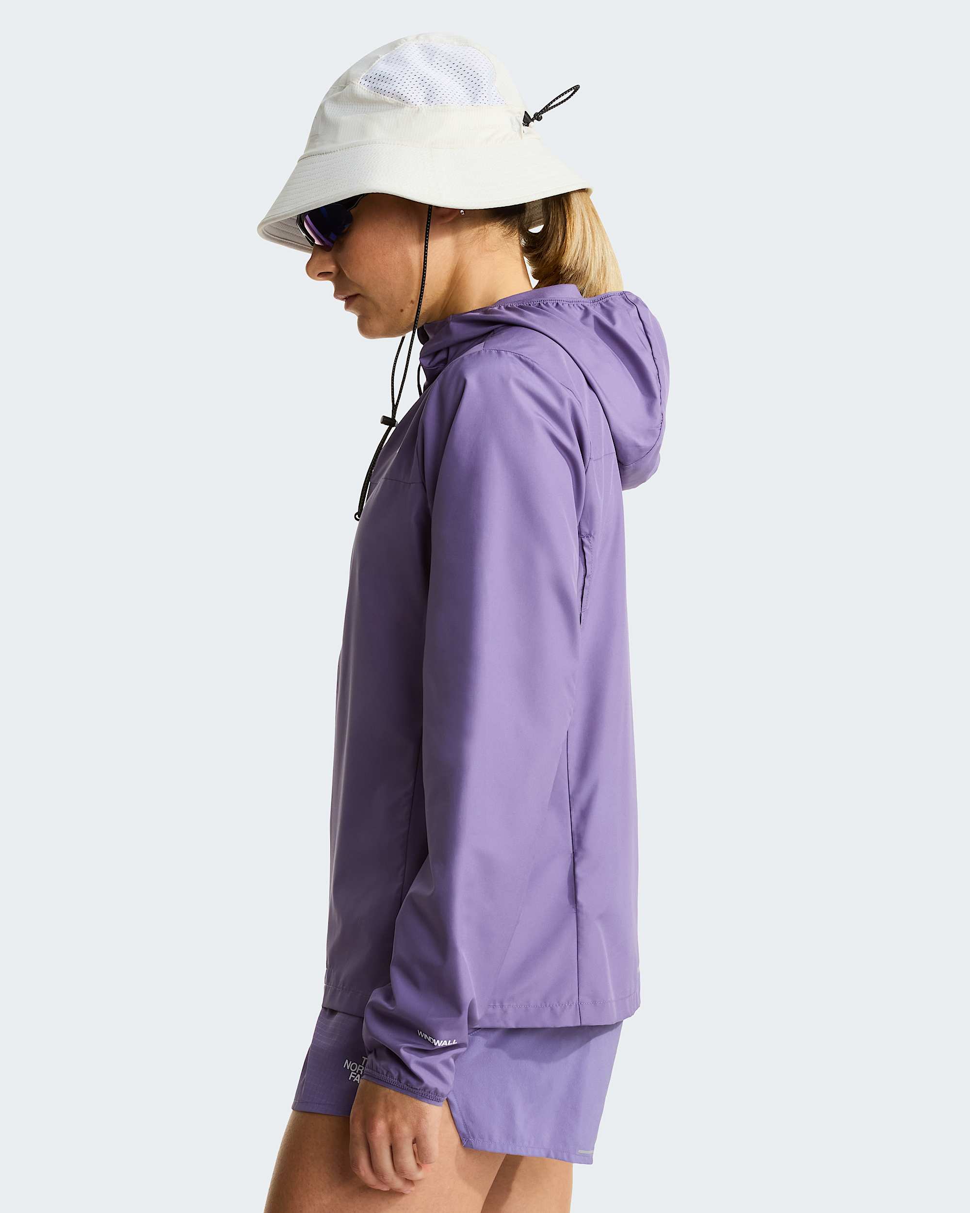 Womens Fontanales Wind Jacket TNF alt2