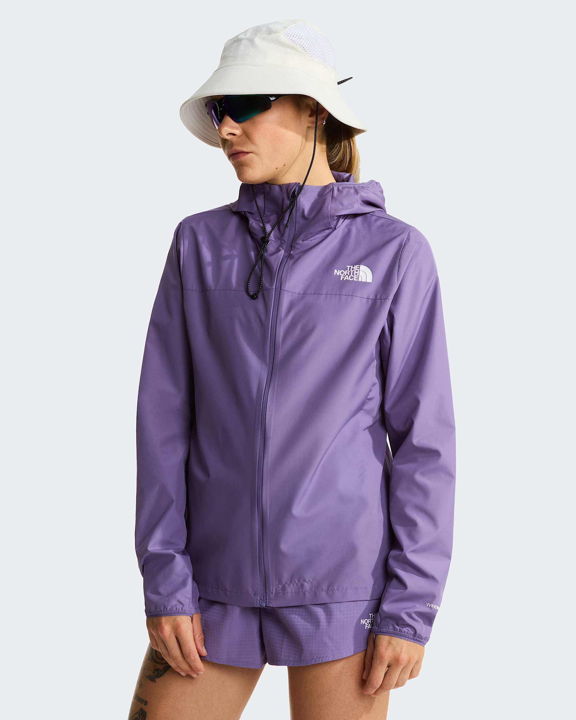 Womens Fontanales Wind Jacket TNF hero
