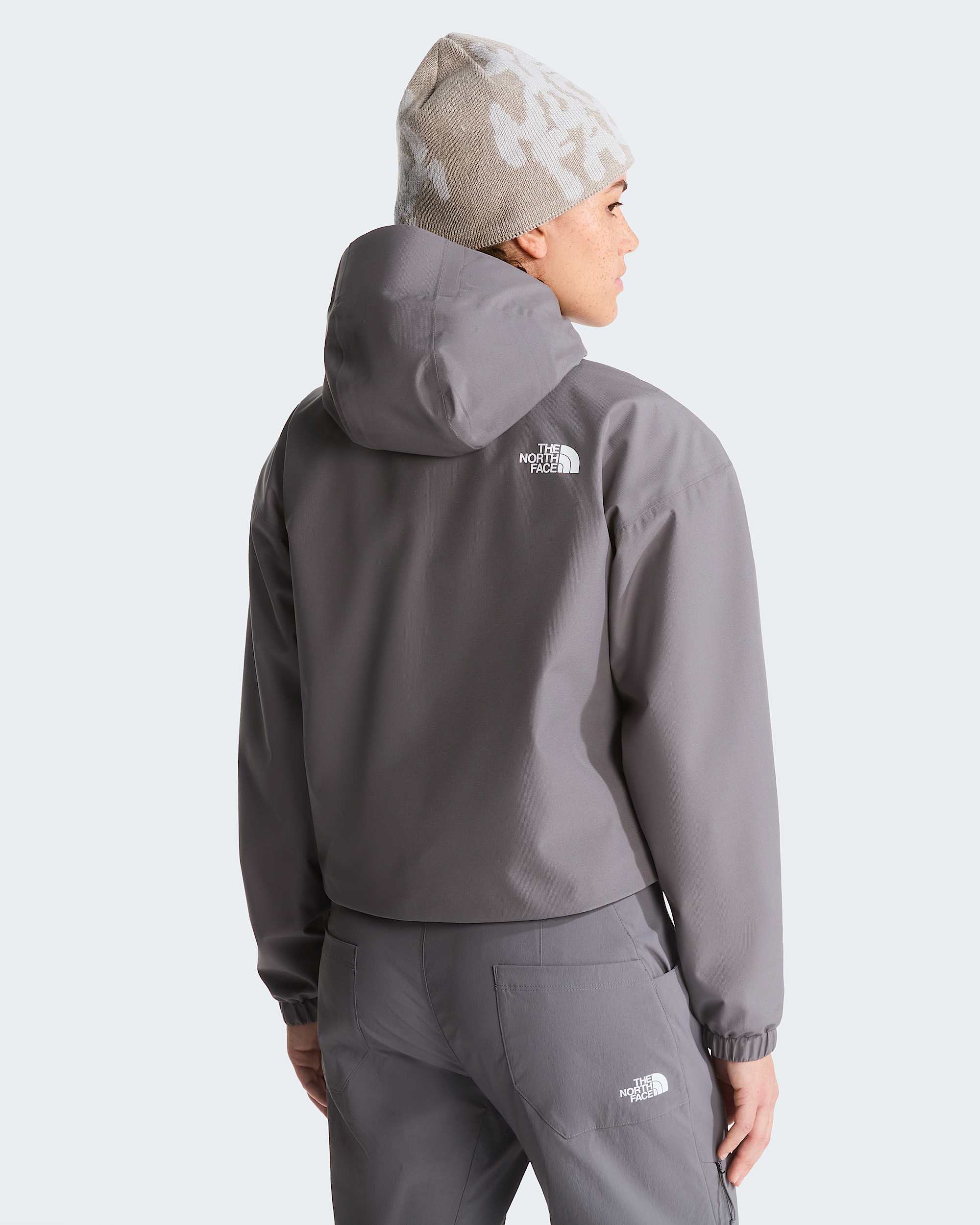 Veste courte Quest DryVent pour femme TNF Smoked Pearl ALT3