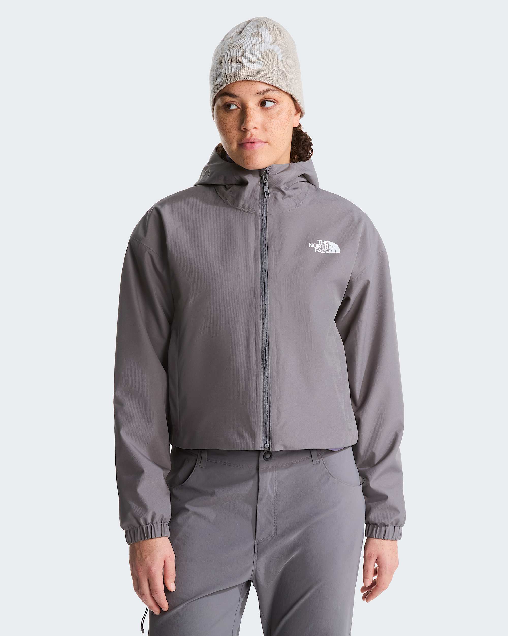 Veste courte Quest DryVent pour femme TNF Smoked Pearl HERO