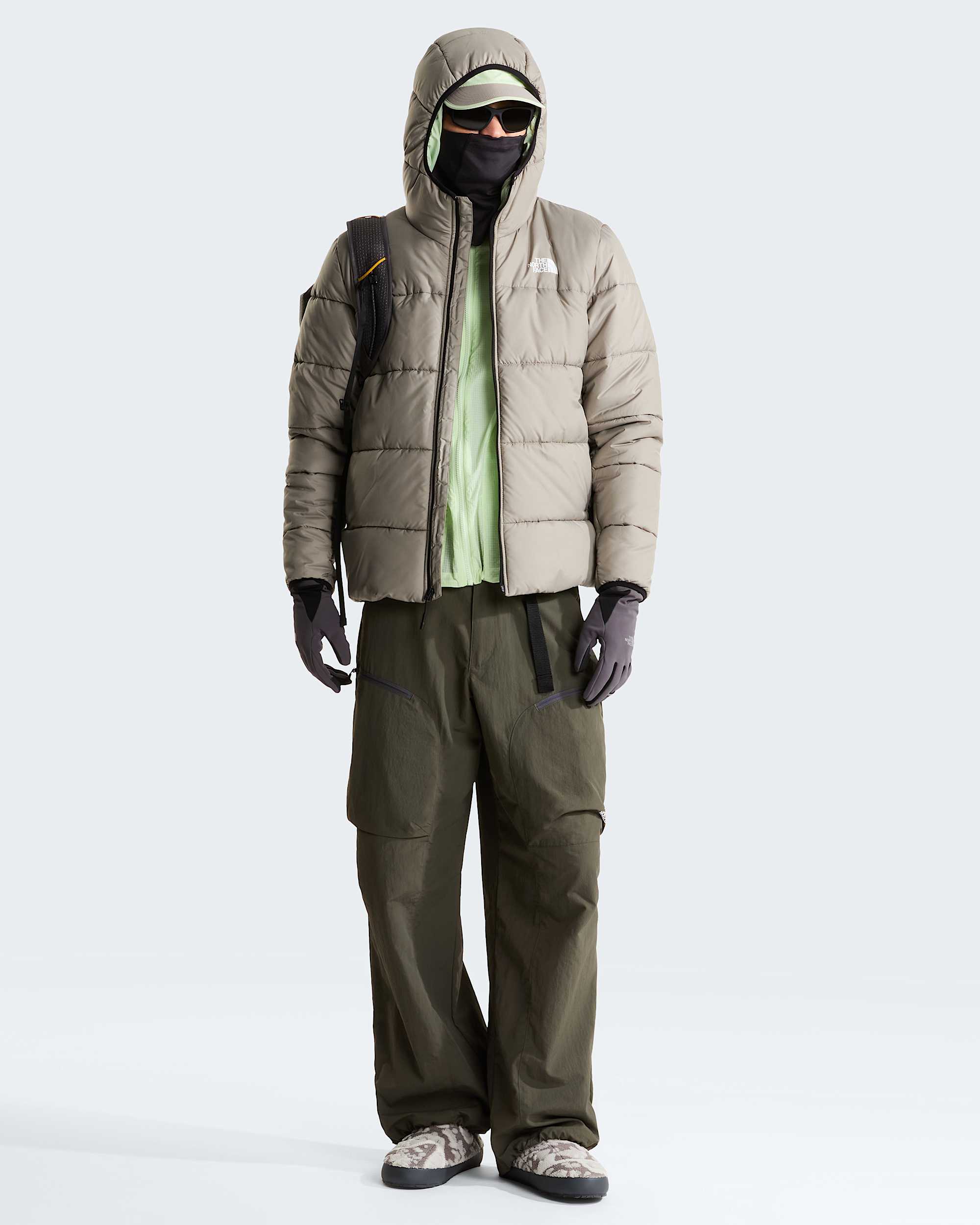 Pantoufles en maille ThermoBall Traction TNF ALT3