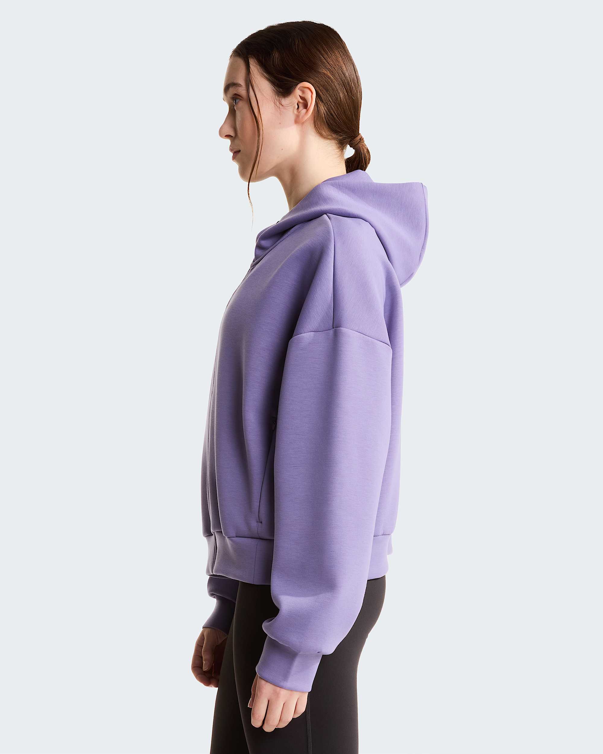 Womens Jaida Hoodie TNF Grounded Plum ALT2