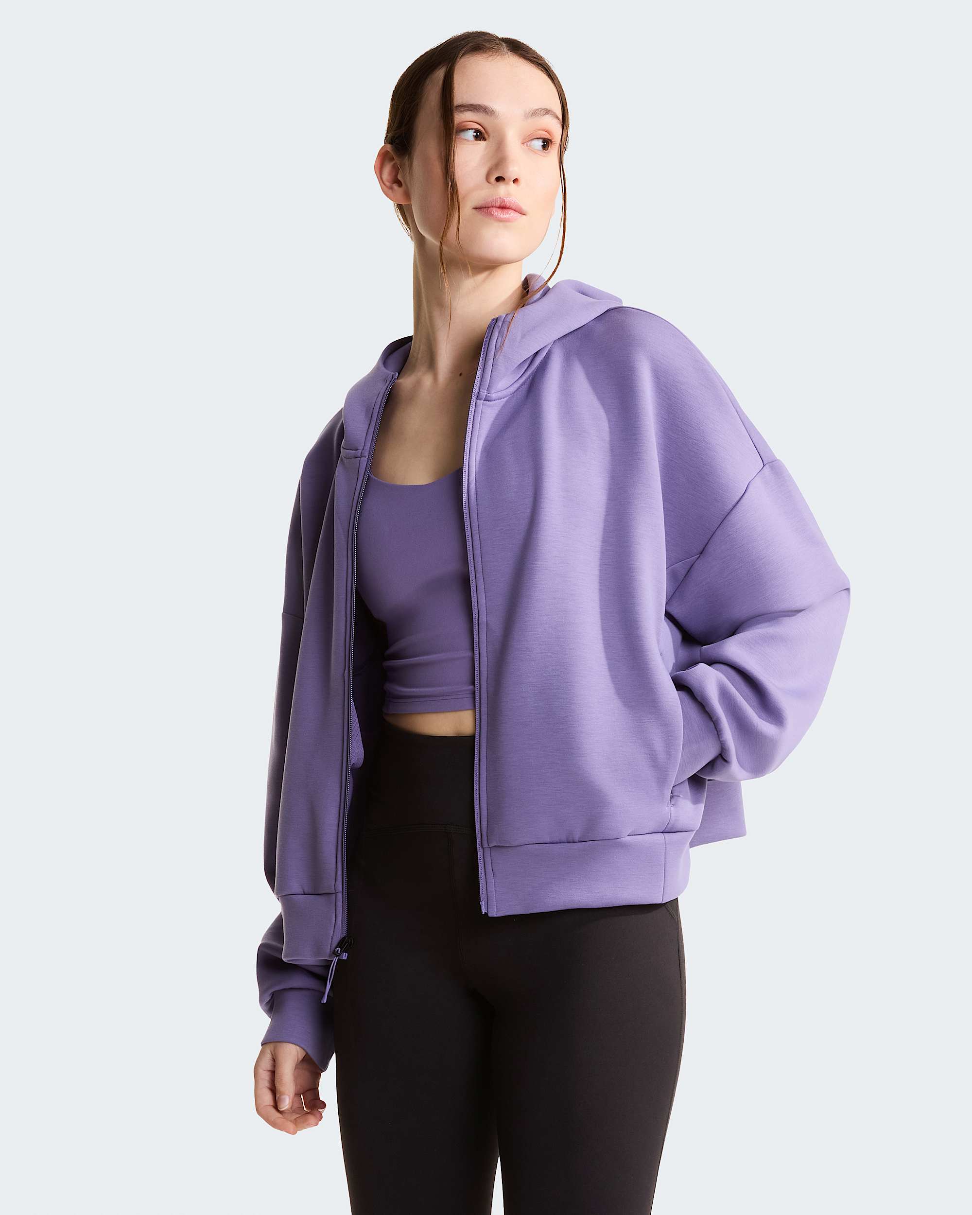 Womens Jaida Hoodie TNF Grounded Plum ALT4