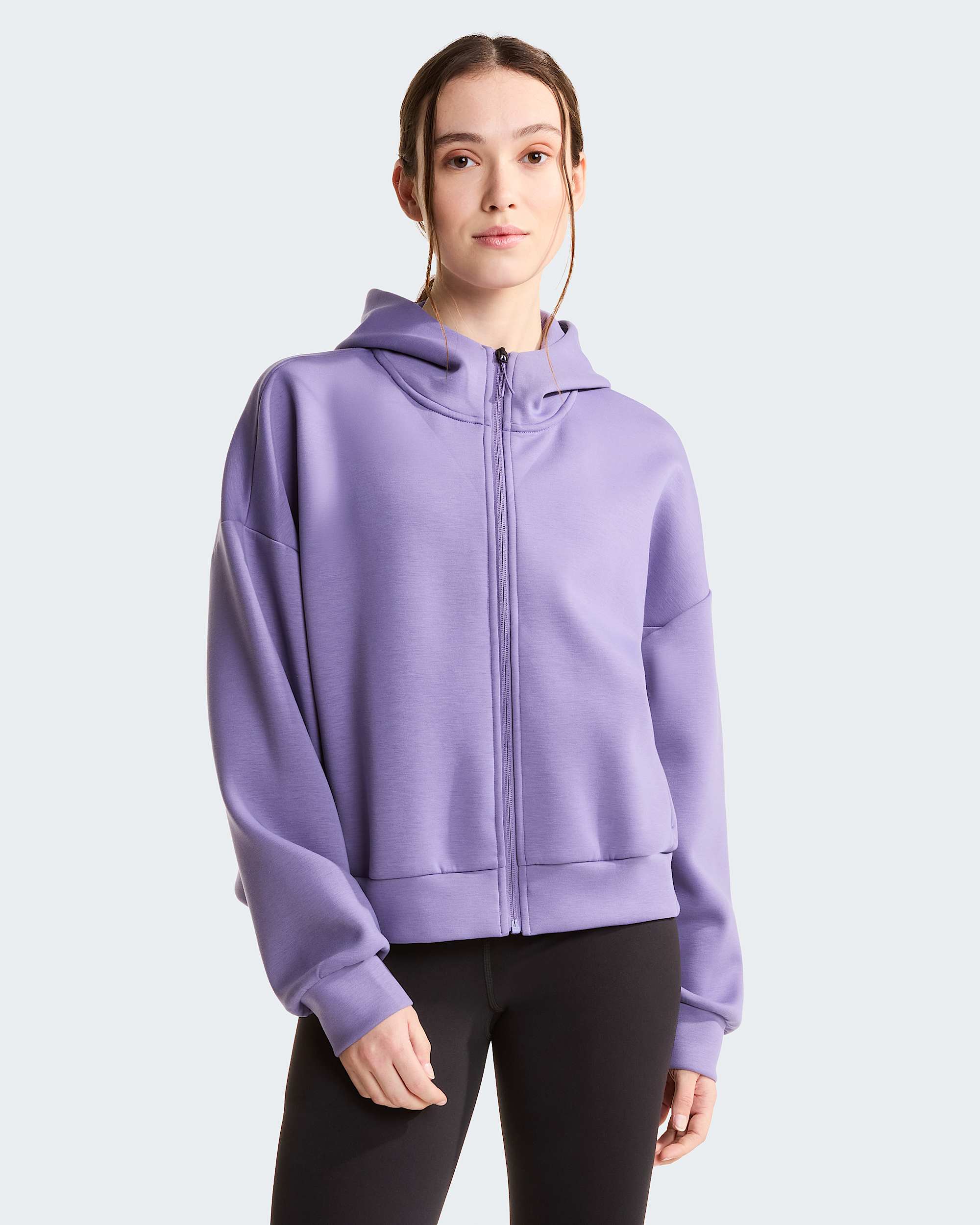 Womens Jaida Hoodie TNF Grounded Plum HERO