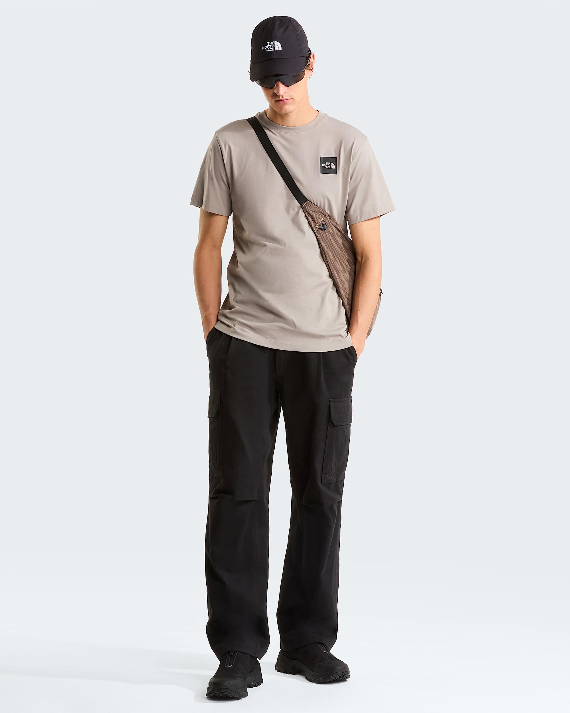 Tshirt Evolution Box Half Dome Regular da uomo TNF alt1