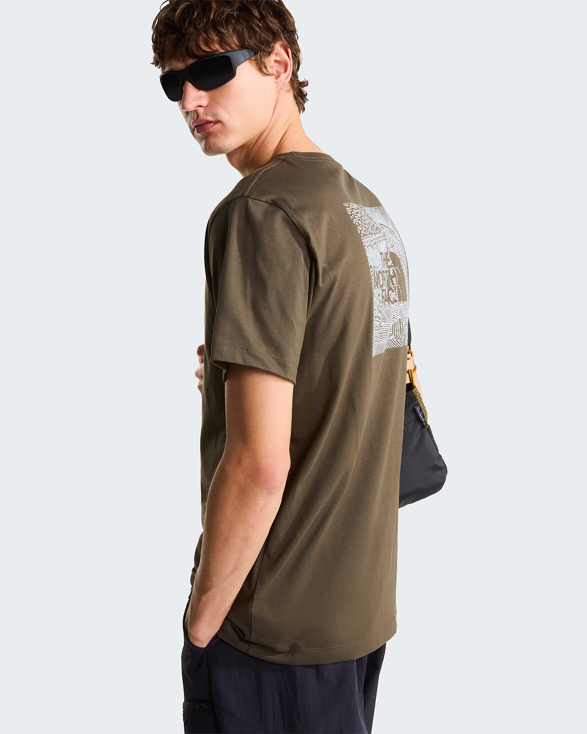Tshirt NSE Box para homem TNF ALT6