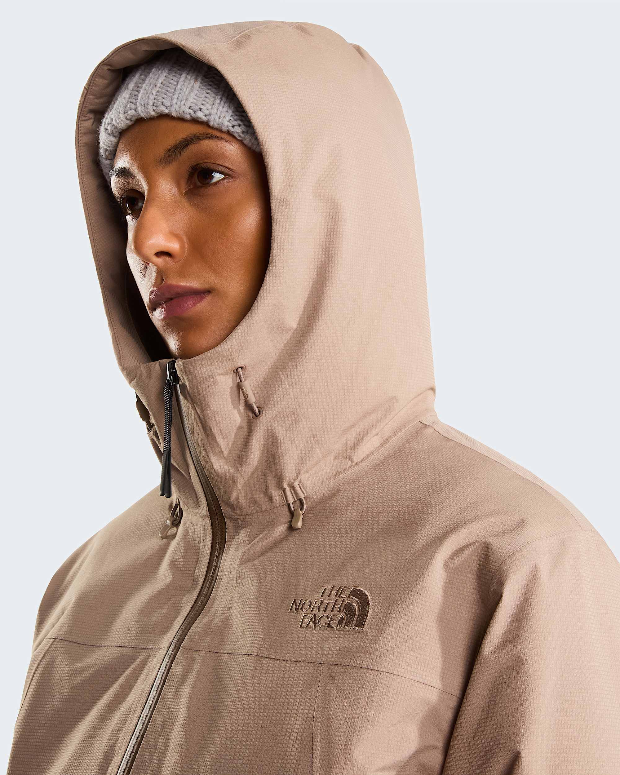 Womens TNF Range Lightweight Hooded Jacket TNF ALT5