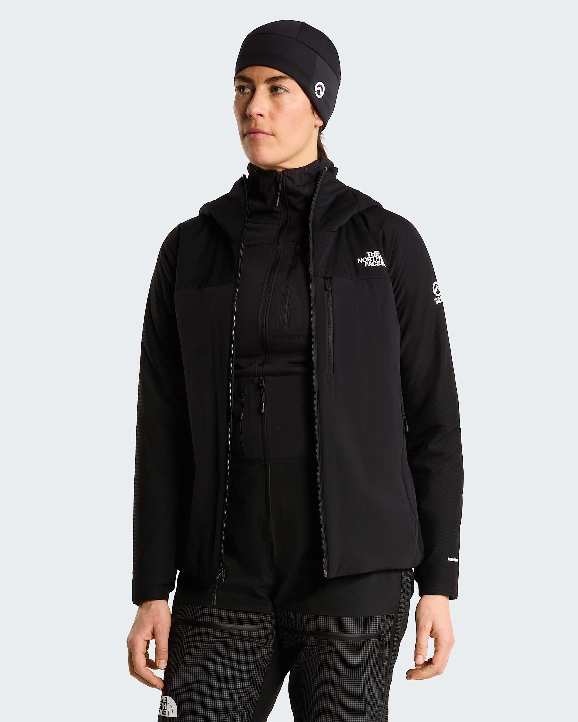 Giacca con cappuccio Summit Casaval da donna TNF ALT4