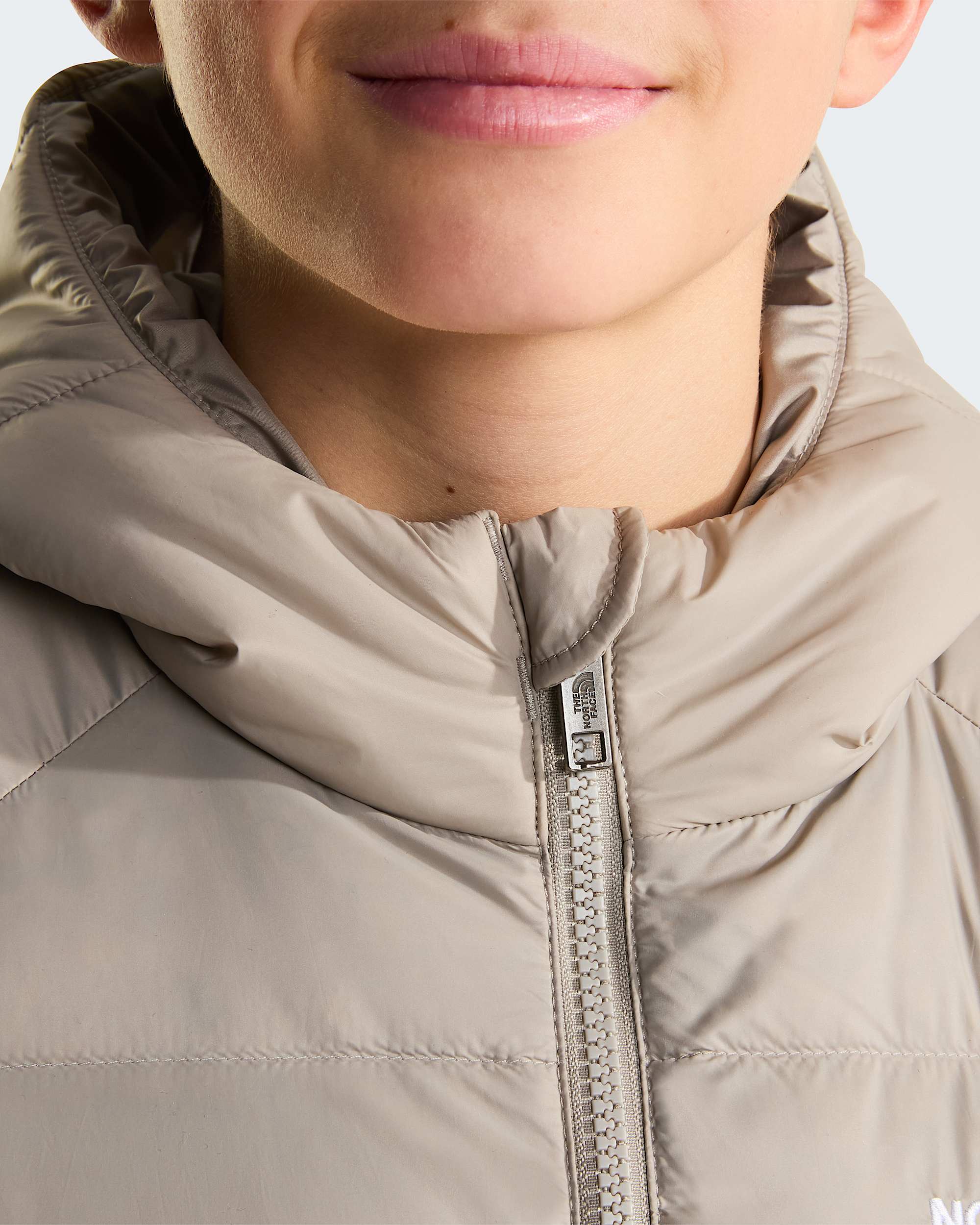 Chaqueta de plumn con capucha Hydrenalite para nio TNF alt6