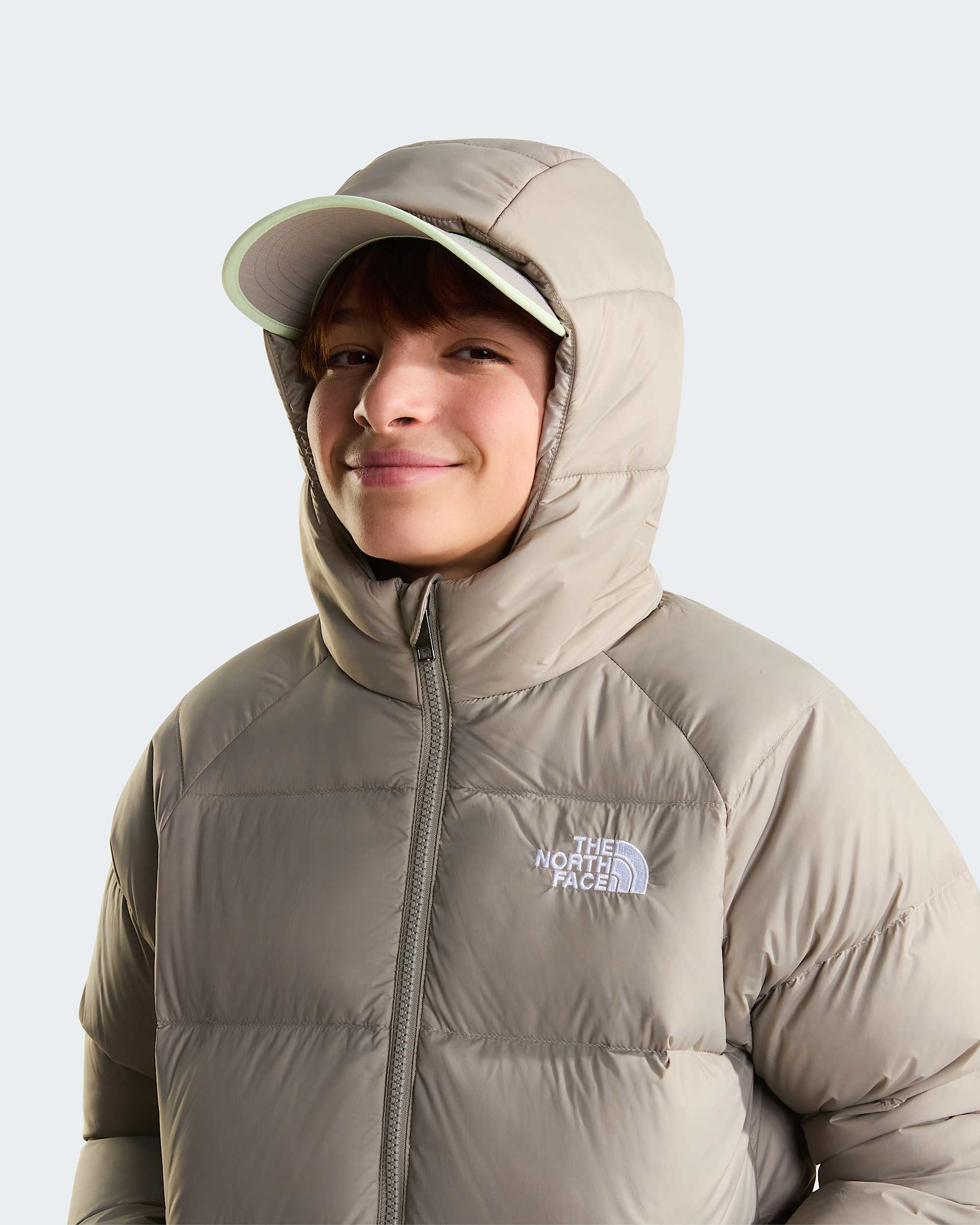 Chaqueta de plumn con capucha Hydrenalite para nio TNF alt5