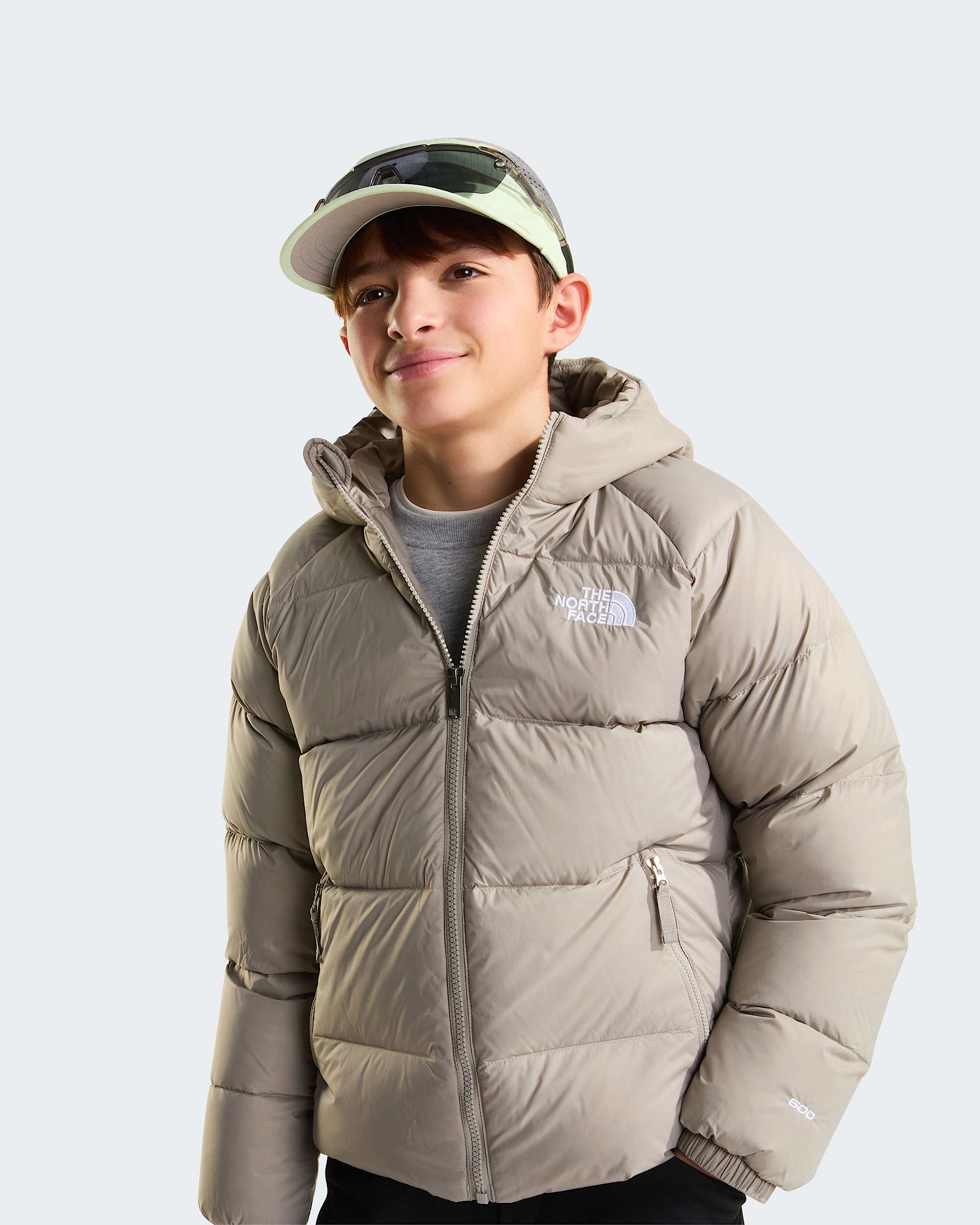 Chaqueta de plumn con capucha Hydrenalite para nio TNF alt9