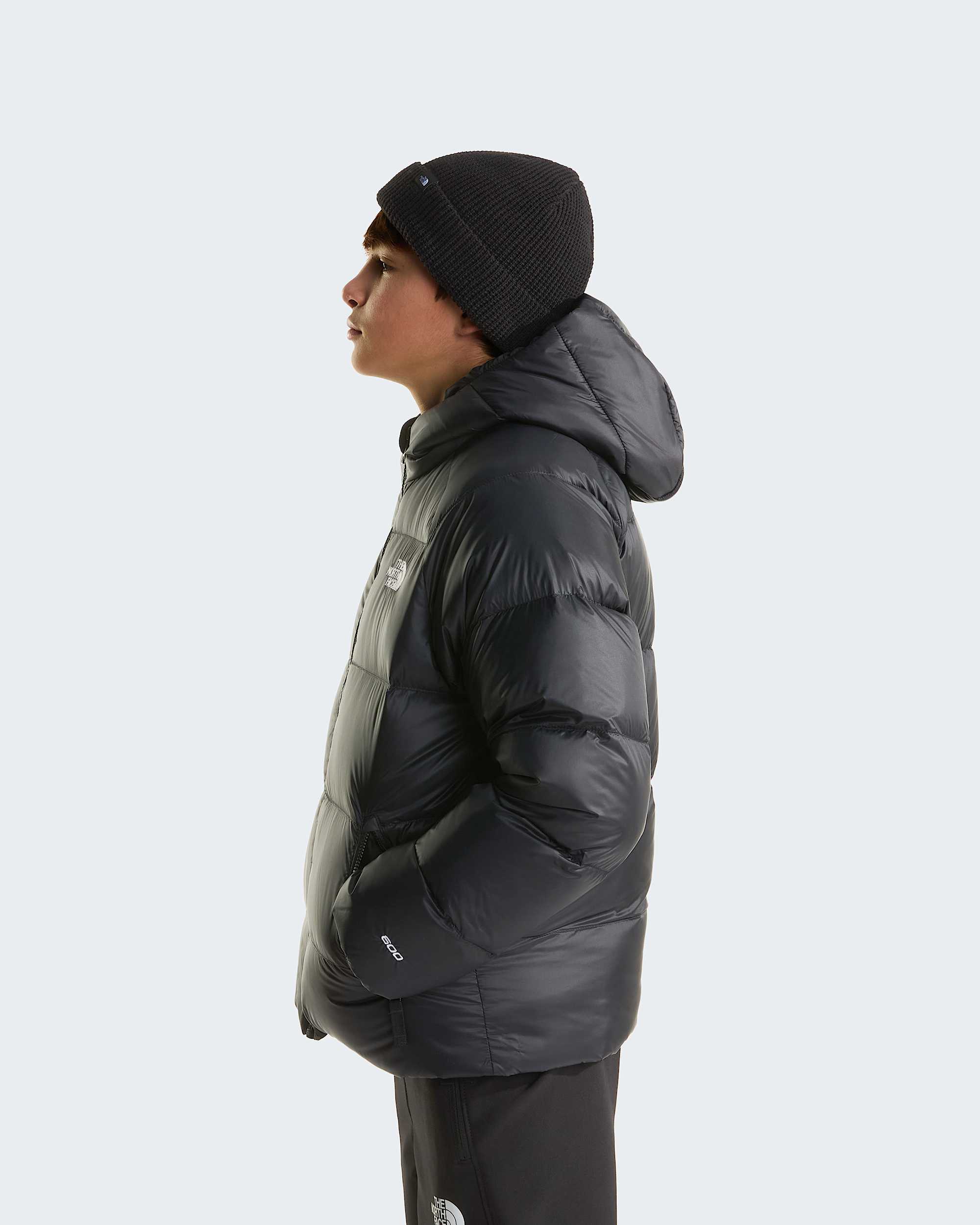 Boys Hydrenalite Down Hooded Jacket TNF ALT2