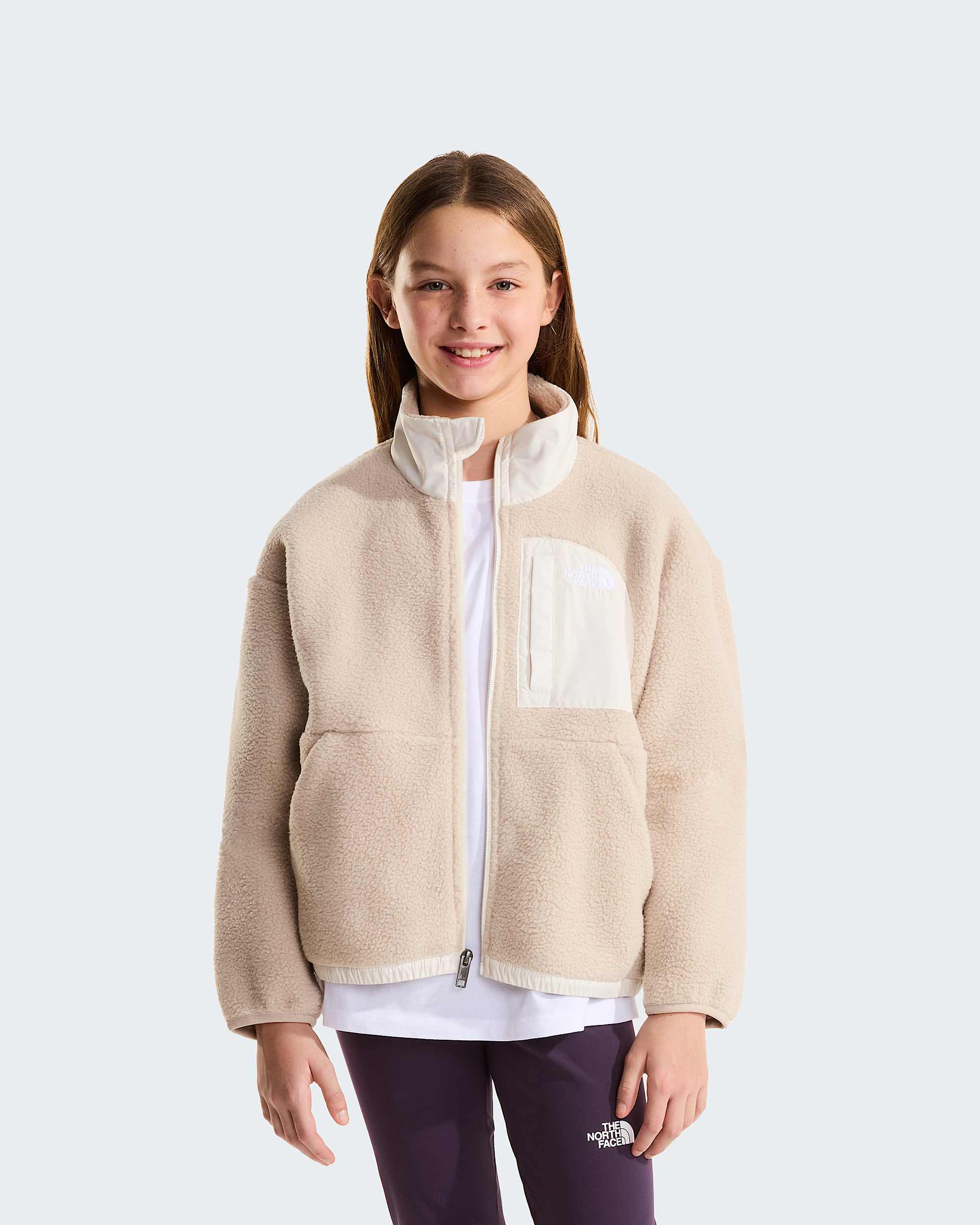 Yumiori OffPeak Fleecejack voor meisjes TNF ALT4