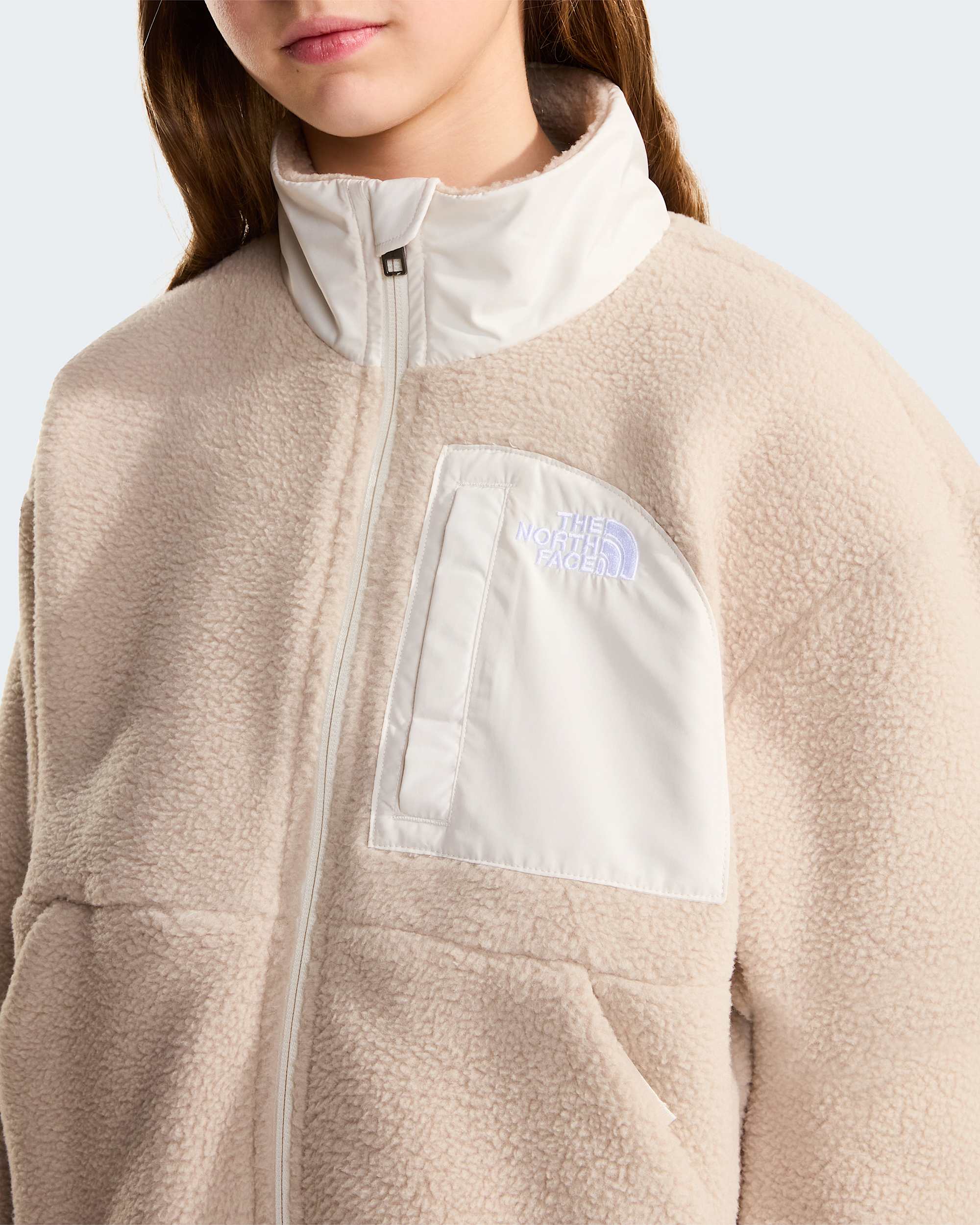 Yumiori OffPeak Fleecejack voor meisjes TNF ALT5