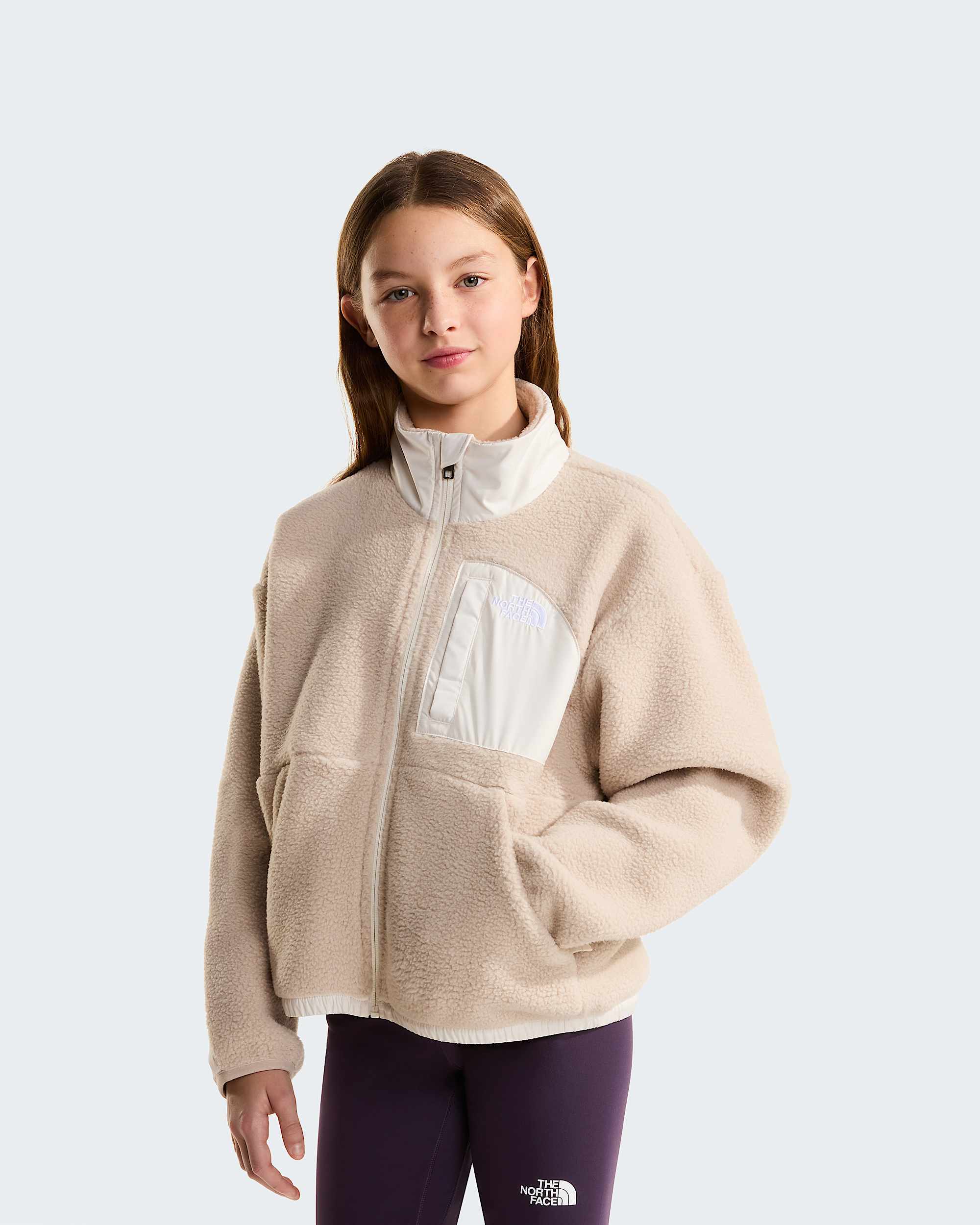 Yumiori OffPeak Fleecejack voor meisjes TNF HERO