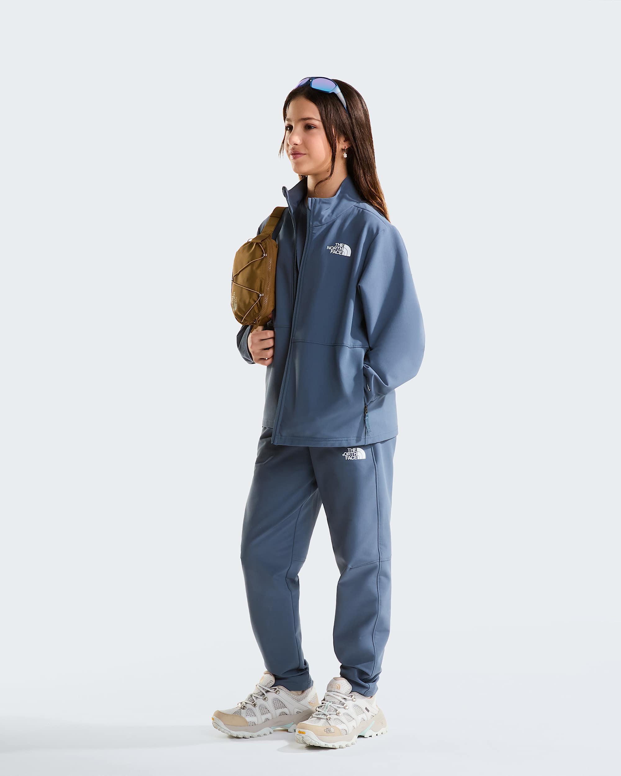 Perlino Softshell jas voor tieners TNF ALT13