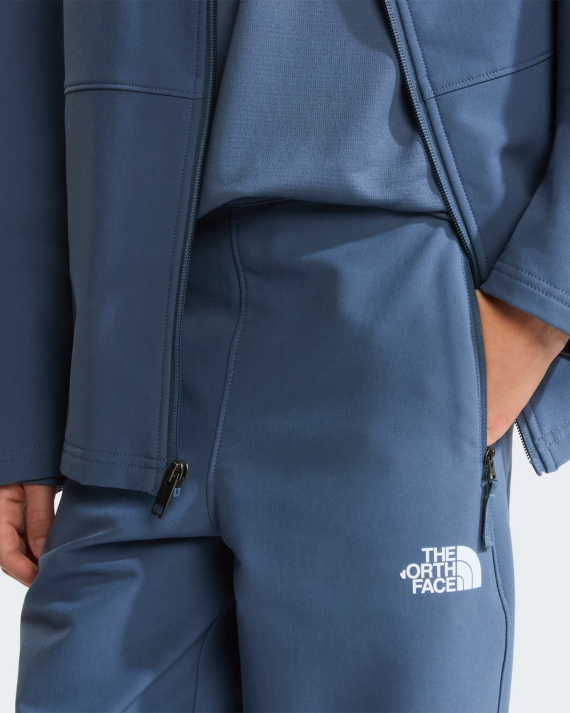 Perlino Softshell broek voor tieners TNF ALT4
